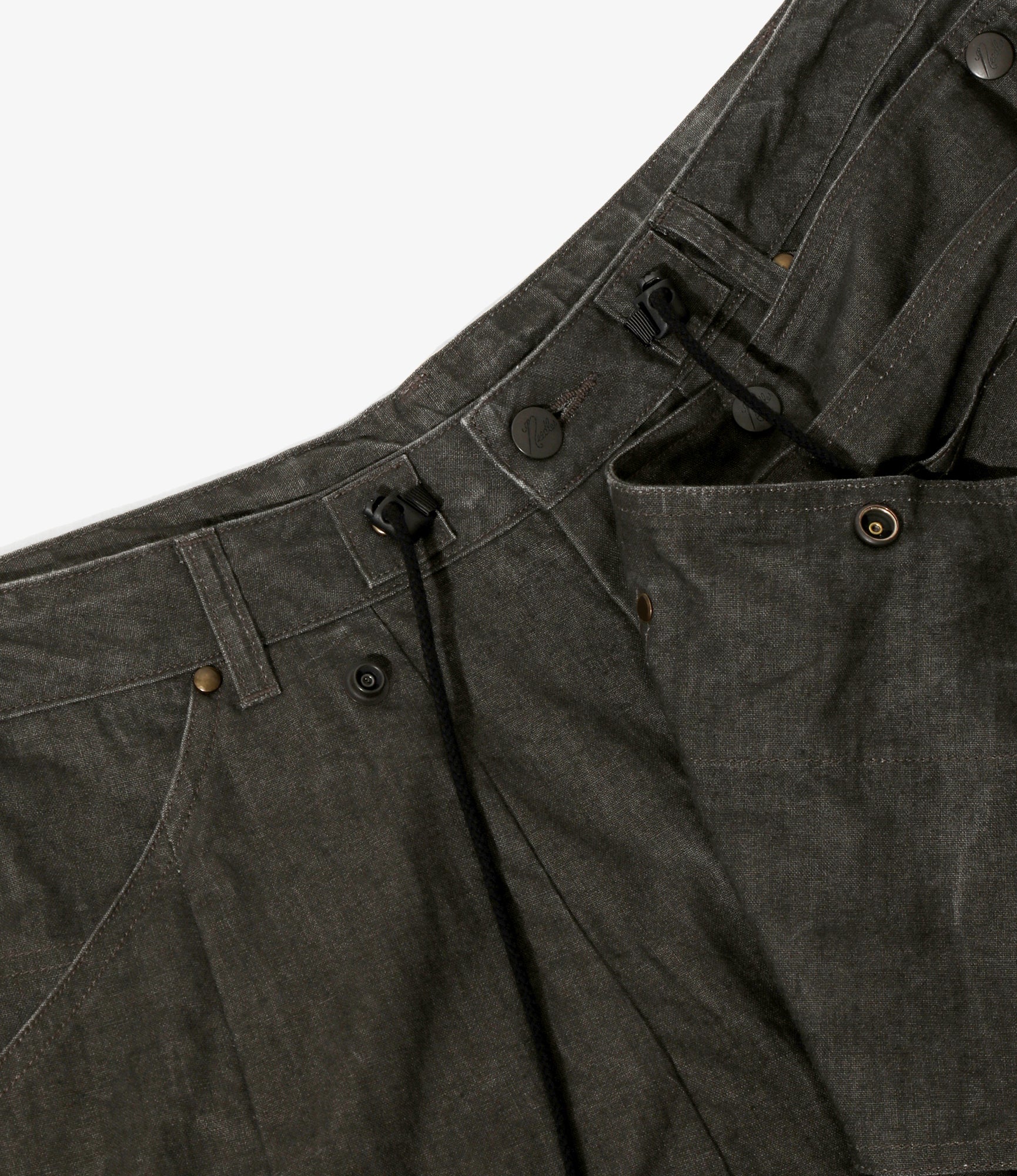 H.D. Apron Painter Pant - Black - C/L Canvas / Sumi Dye - Image 3