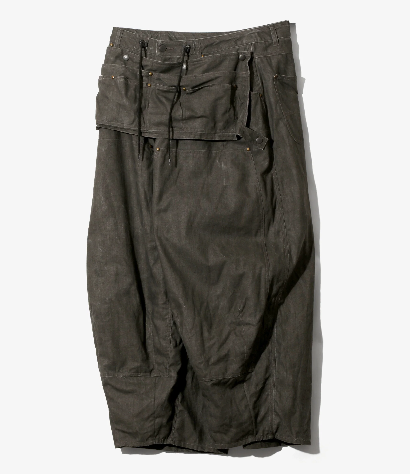 H.D. Apron Painter Pant - Black - C/L Canvas / Sumi Dye - Image 4