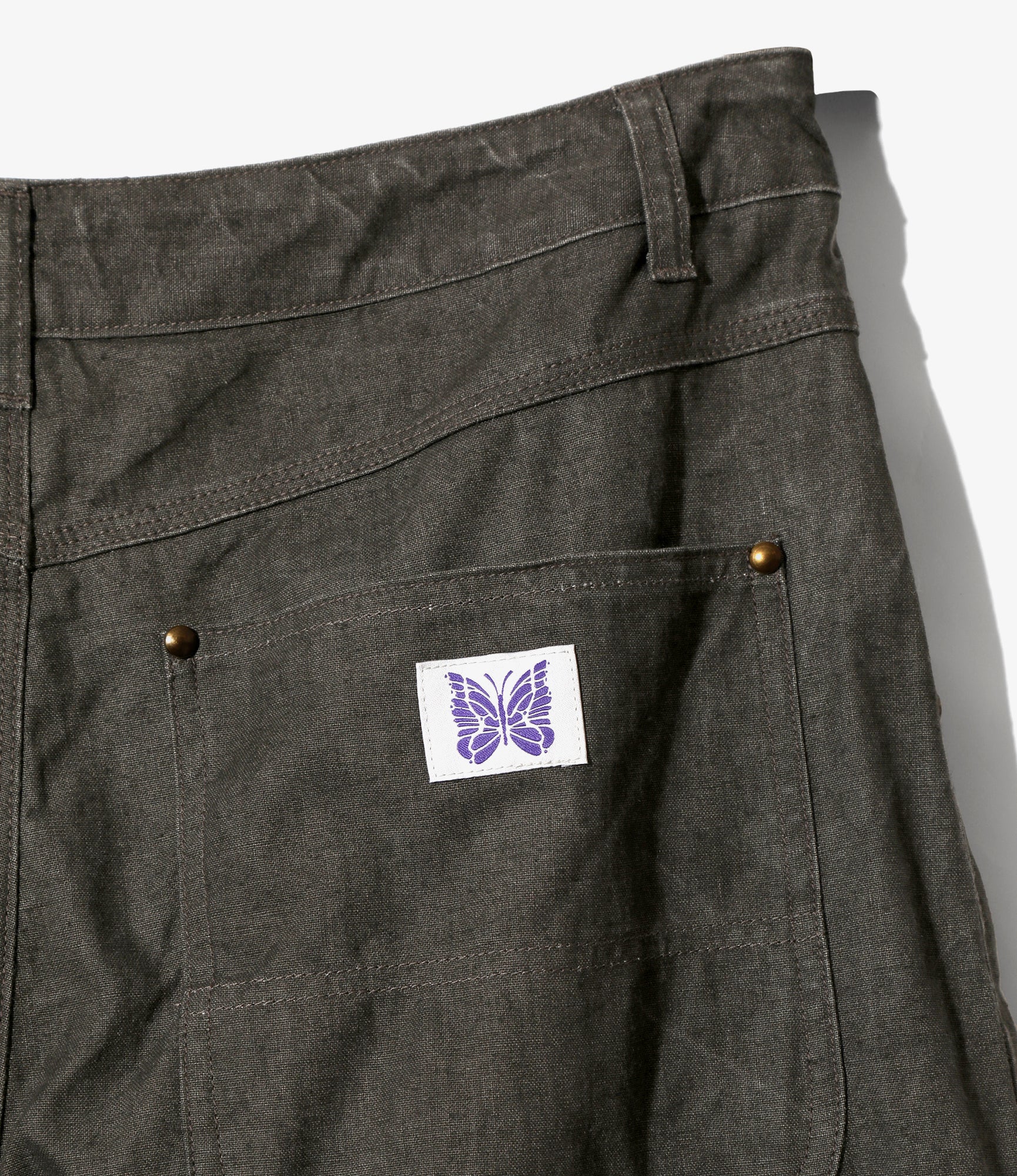 H.D. Apron Painter Pant - Black - C/L Canvas / Sumi Dye - Image 6