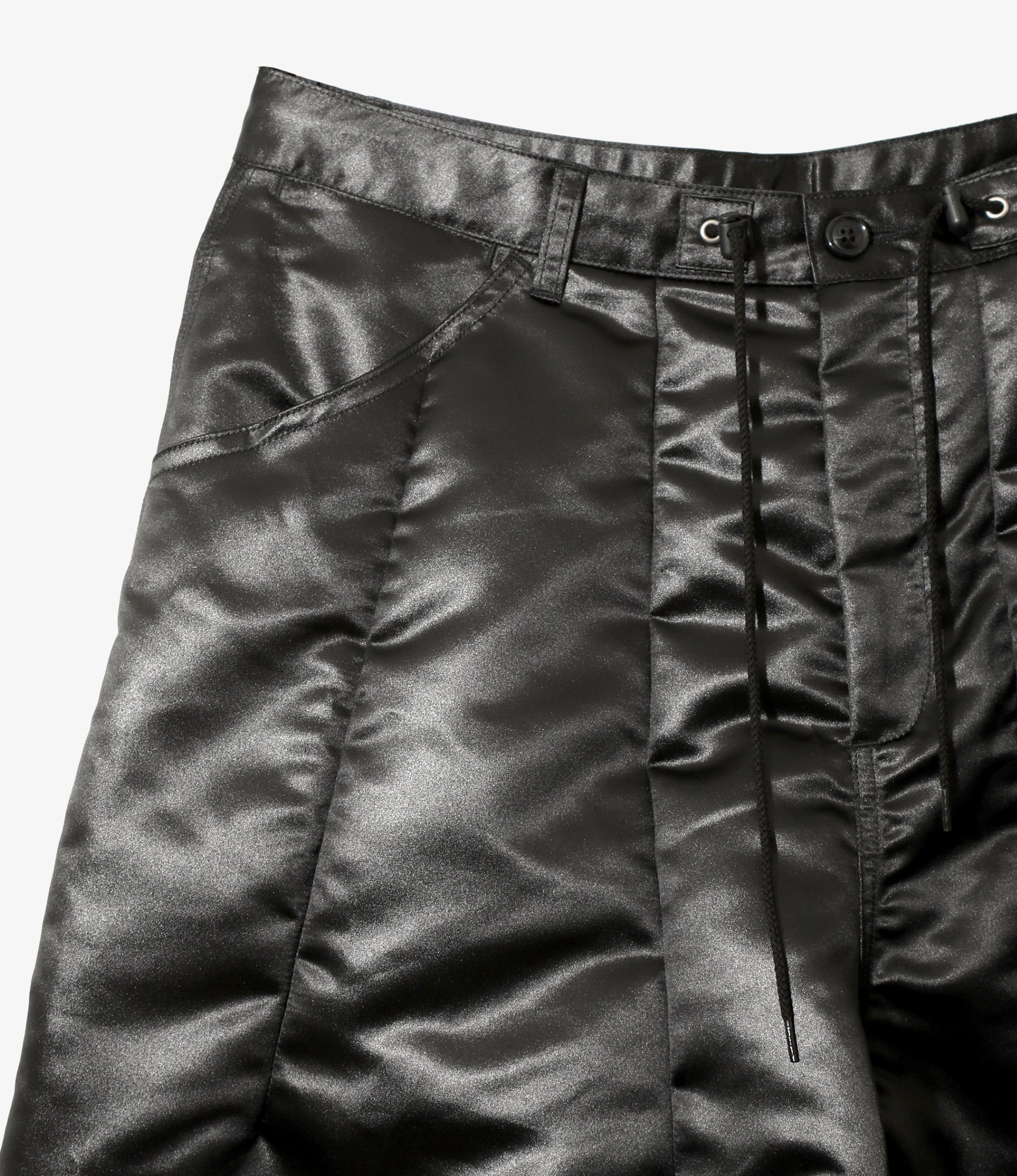 H.D. Painter Jean - Black - Poly Coated Sateen - Image 2