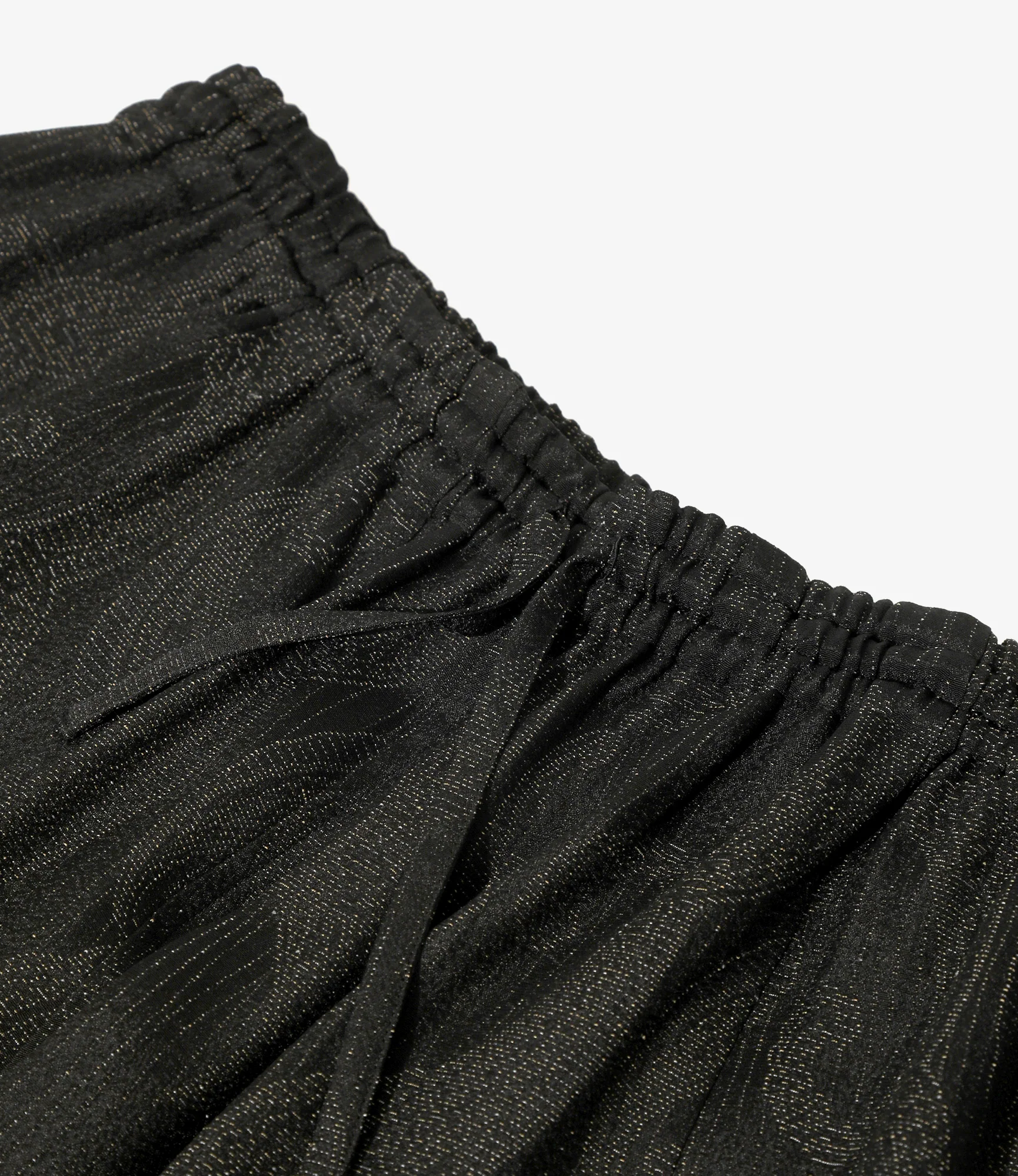 H.D. Pant - Black - Rayon Paisley Jacquard - Image 2
