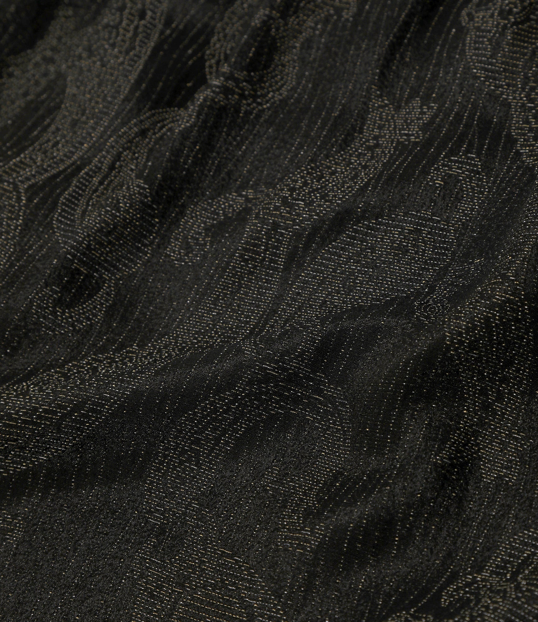 H.D. Pant - Black - Rayon Paisley Jacquard - Image 5