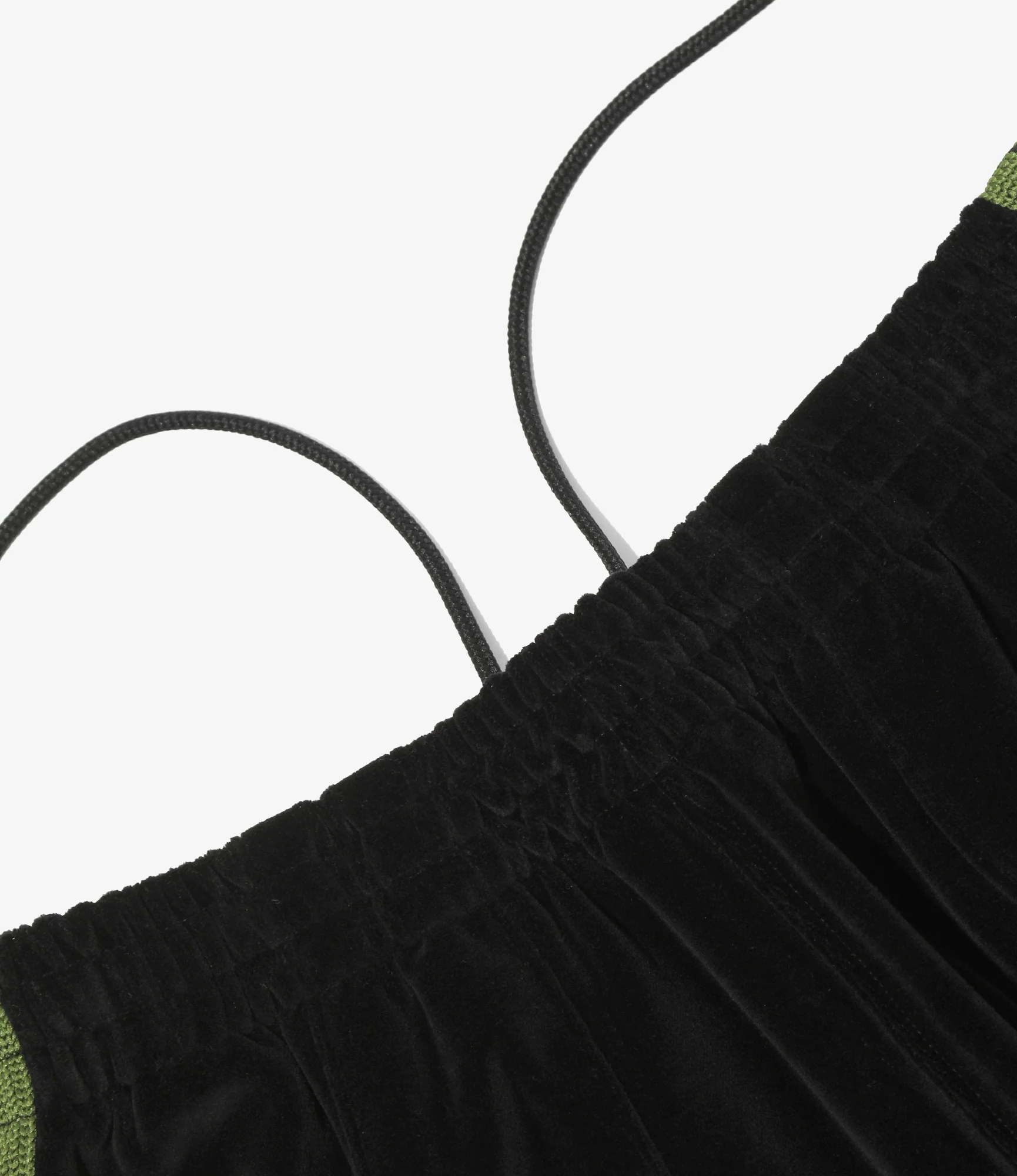 Nepenthes Special - H.D. Track Pant - Black - C/PE Velour - Image 2