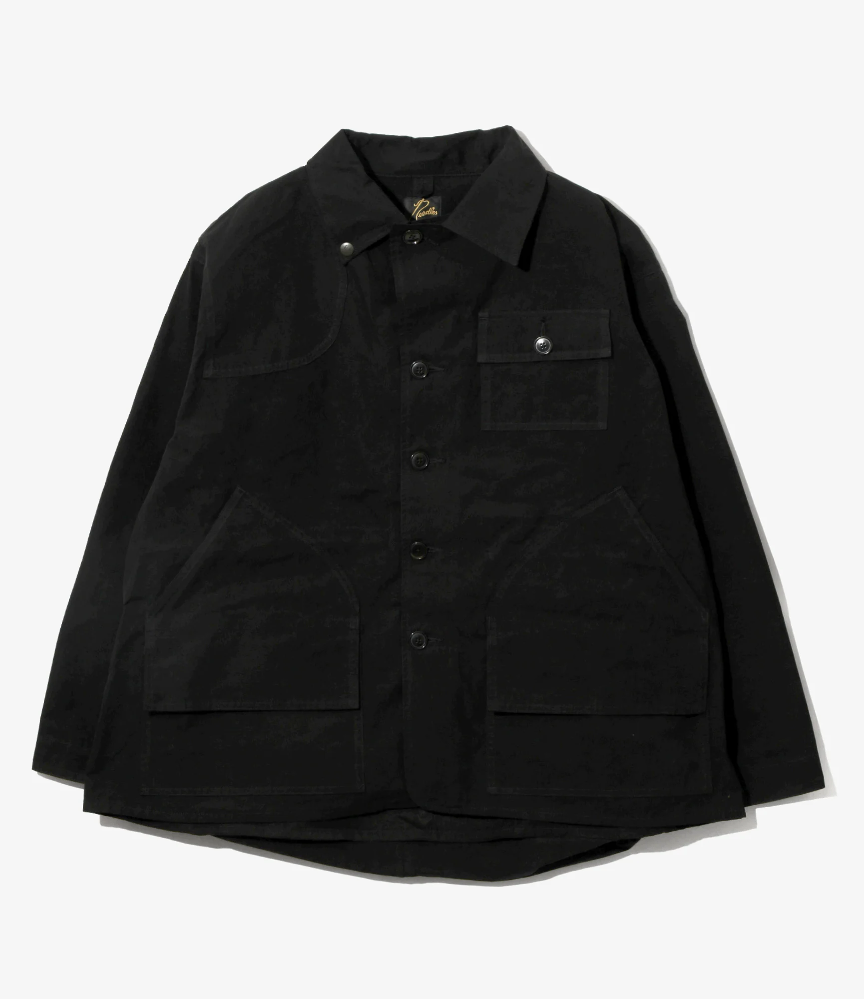 Hunting Jacket - Black - Waxed Cloth