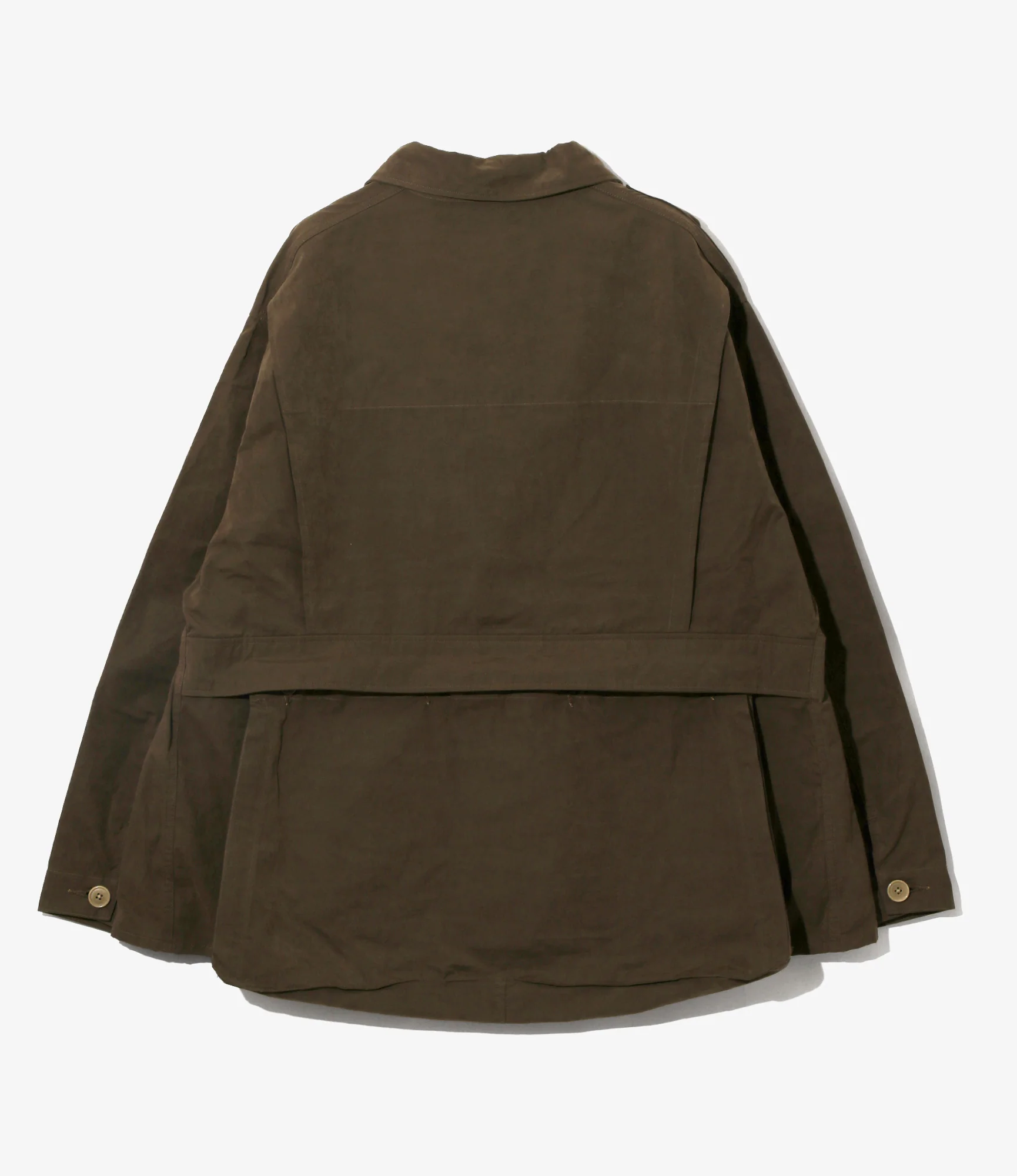 Hunting Jacket - Brown - Waxed Cloth - Image 3