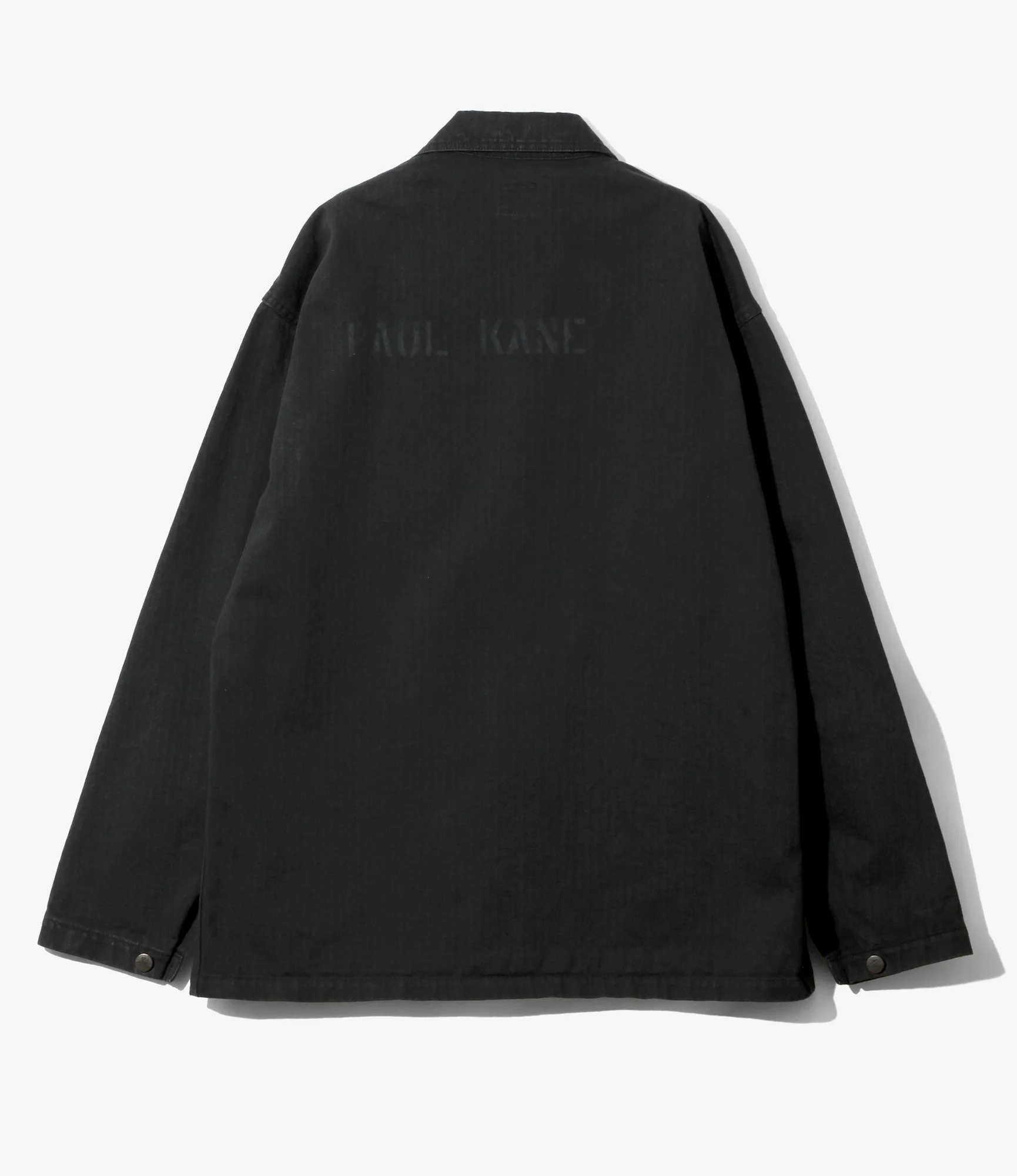 N-3 Jacket - Black - Cotton Herringbone - Image 5