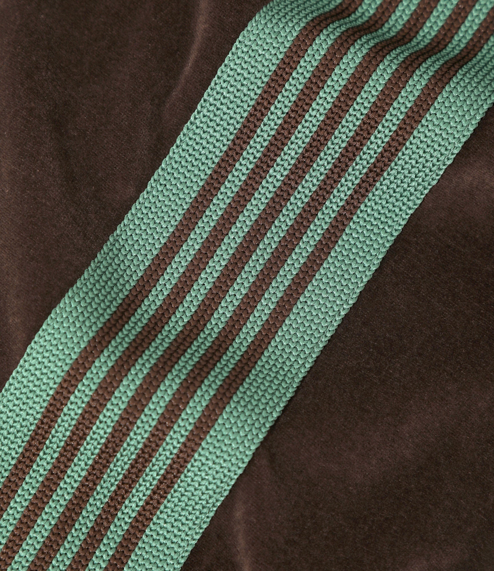 Narrow Track Pant - Brown - C/PE Velour - Image 6