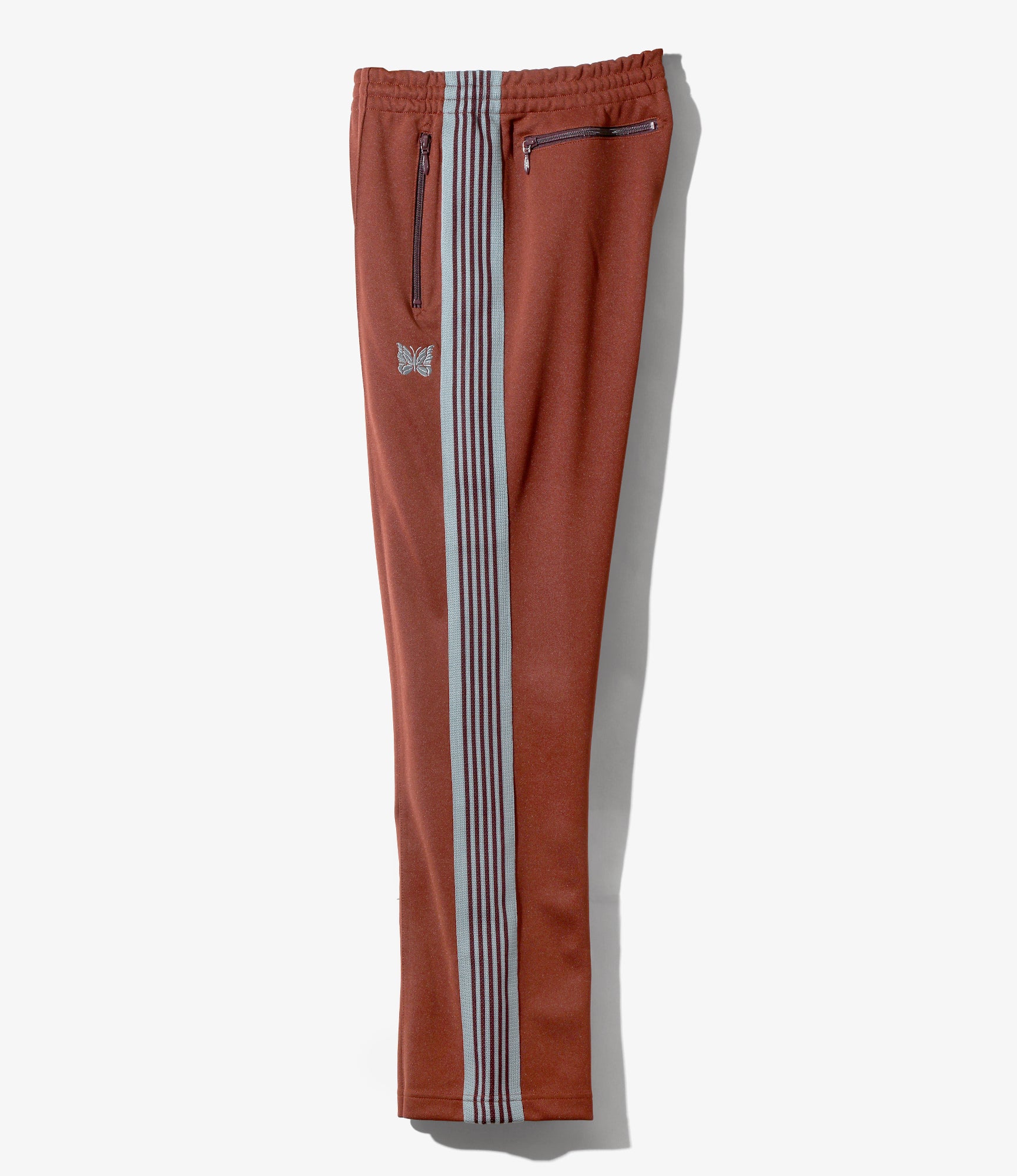 Narrow Track Pant - Rust - Poly Smooth - Image 3