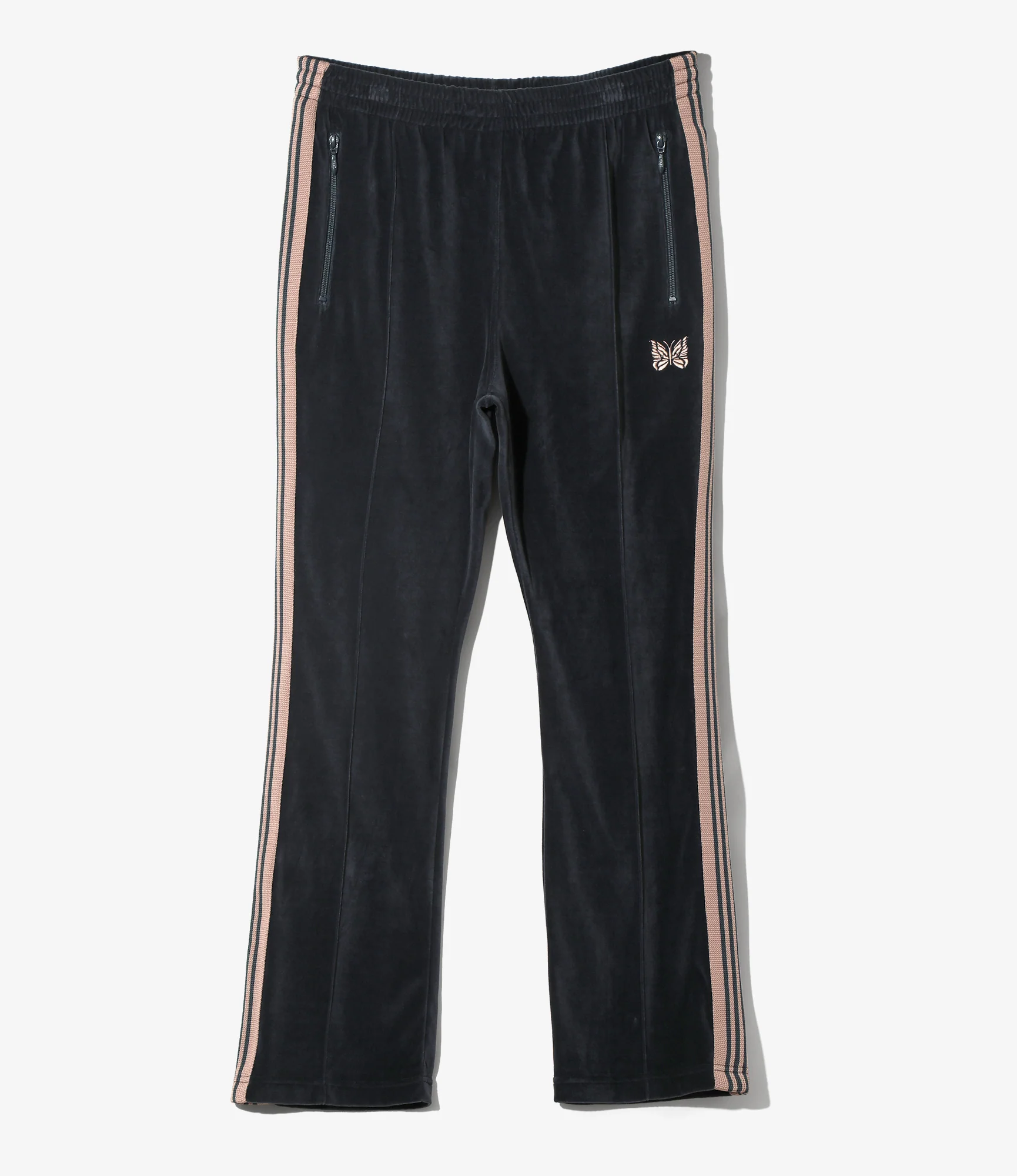Narrow Track Pant - Steel Blue - C/PE Velour