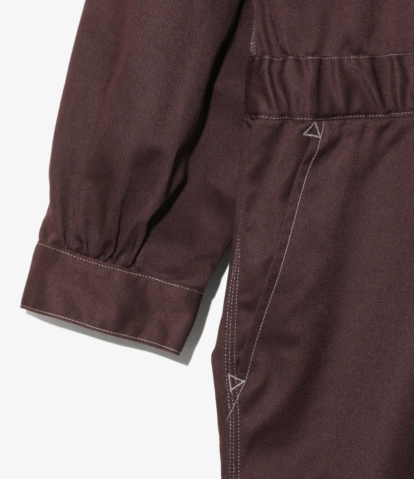 Nepenthes Special - Coverall - Burgundy - PE/C Twill - Image 4
