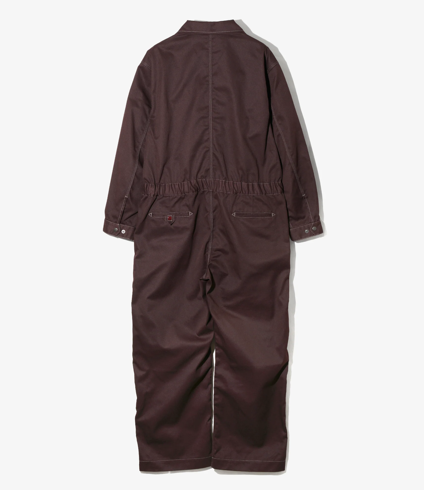 Nepenthes Special - Coverall - Burgundy - PE/C Twill - Image 6