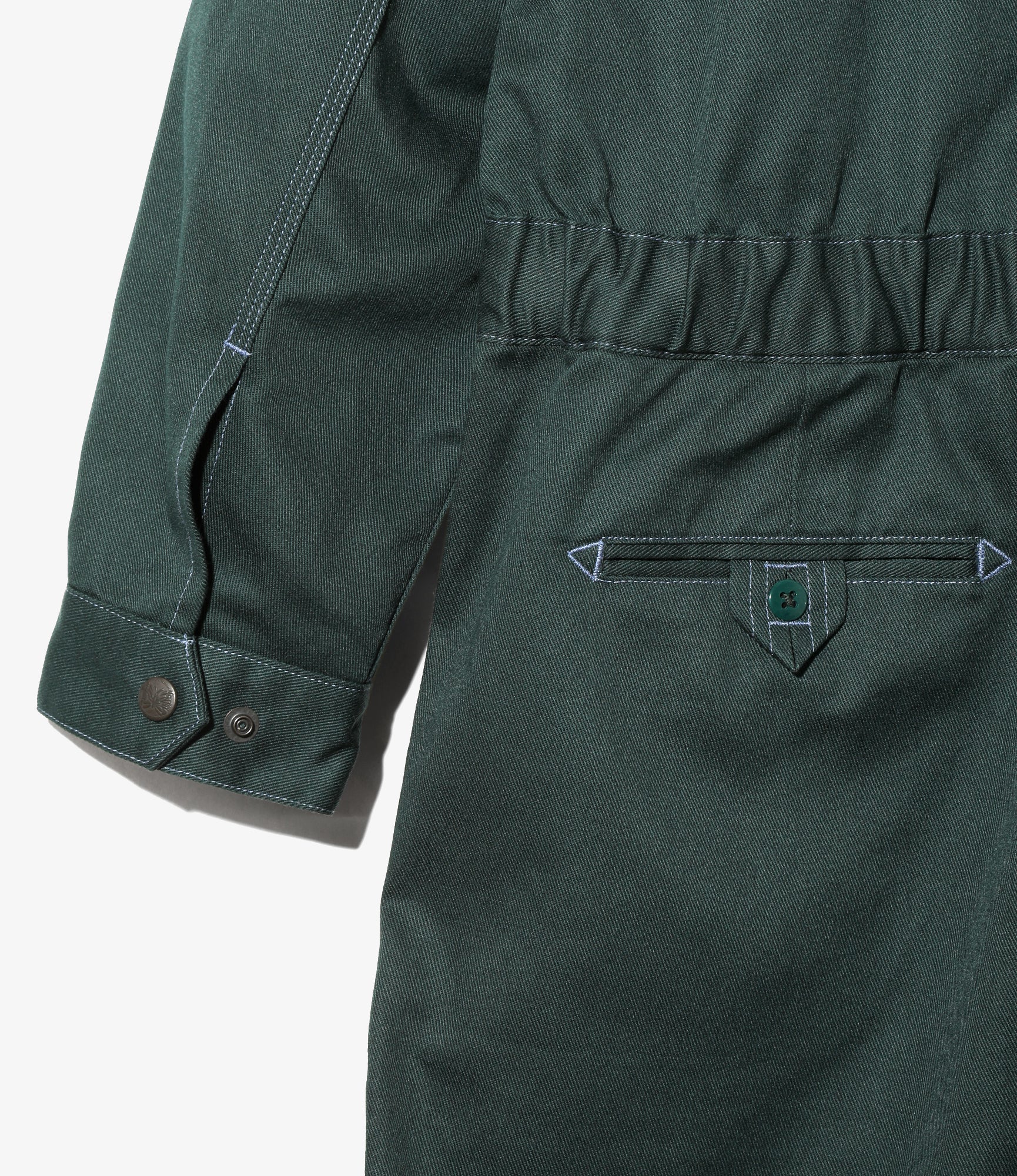 Nepenthes Special - Coverall - Green - PE/C Twill - Image 7