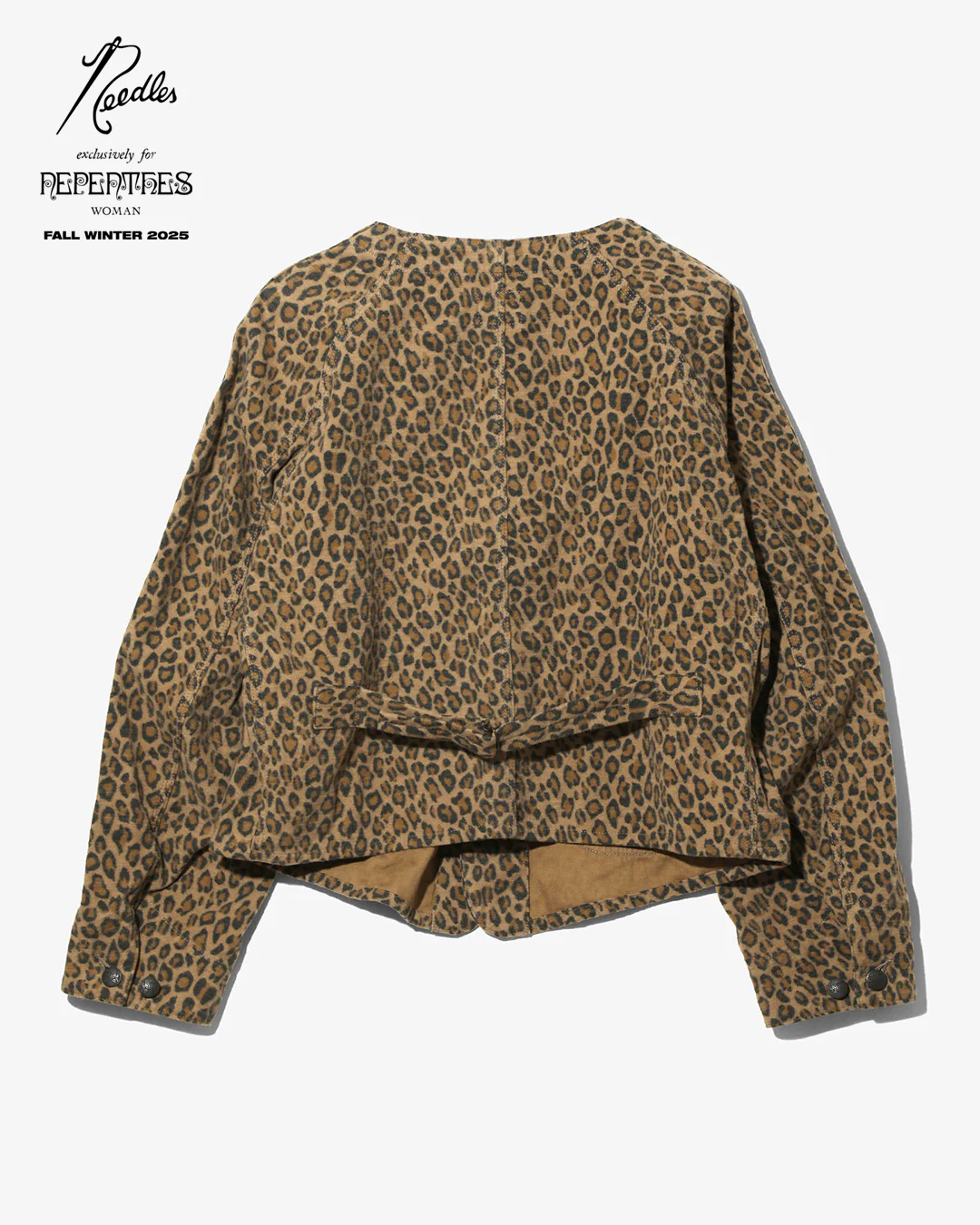 Nepenthes Special - Women's Engineered Jacket - Leopard - Brushed Sateen - Image 2