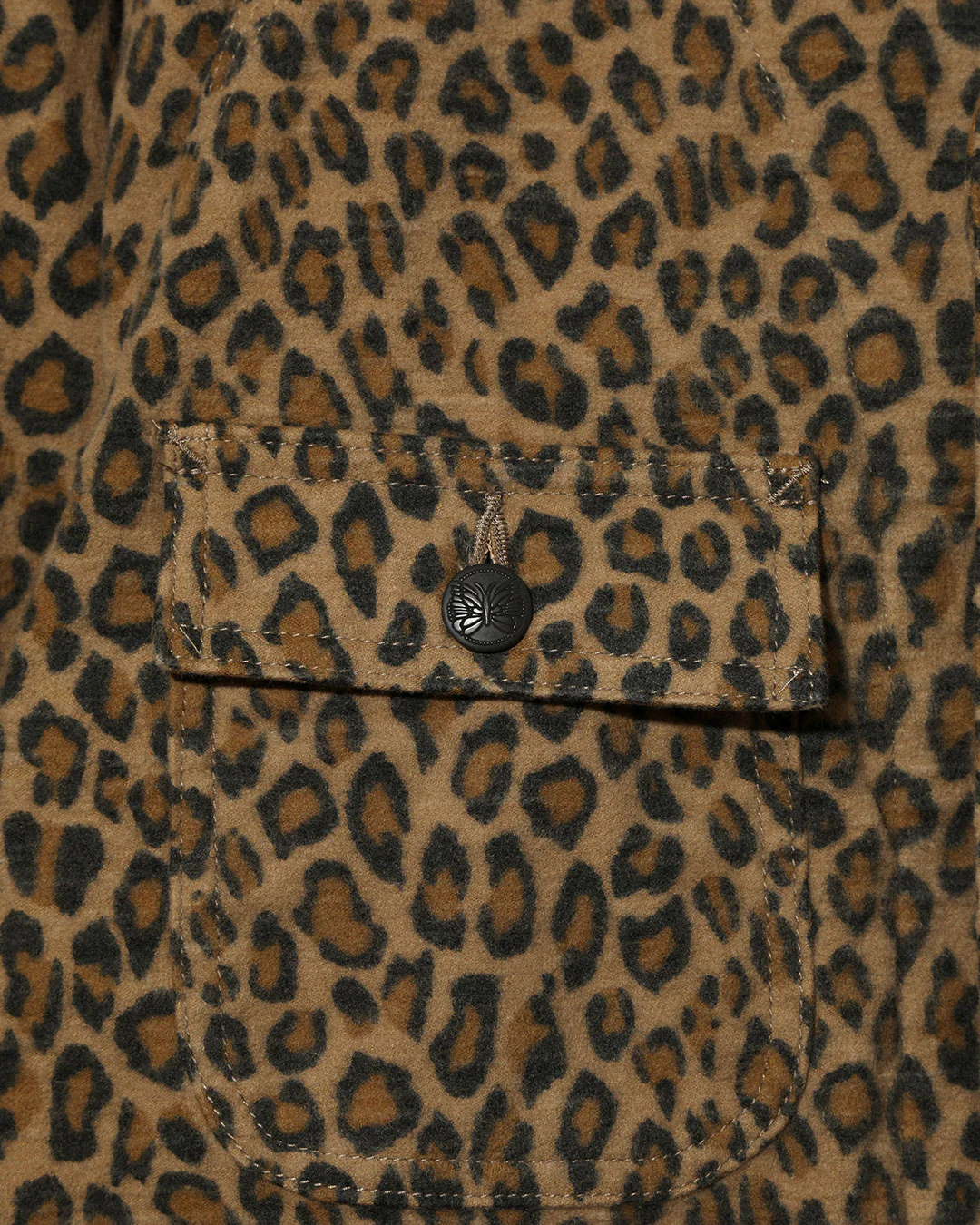 Nepenthes Special - Women's Engineered Jacket - Leopard - Brushed Sateen - Image 3