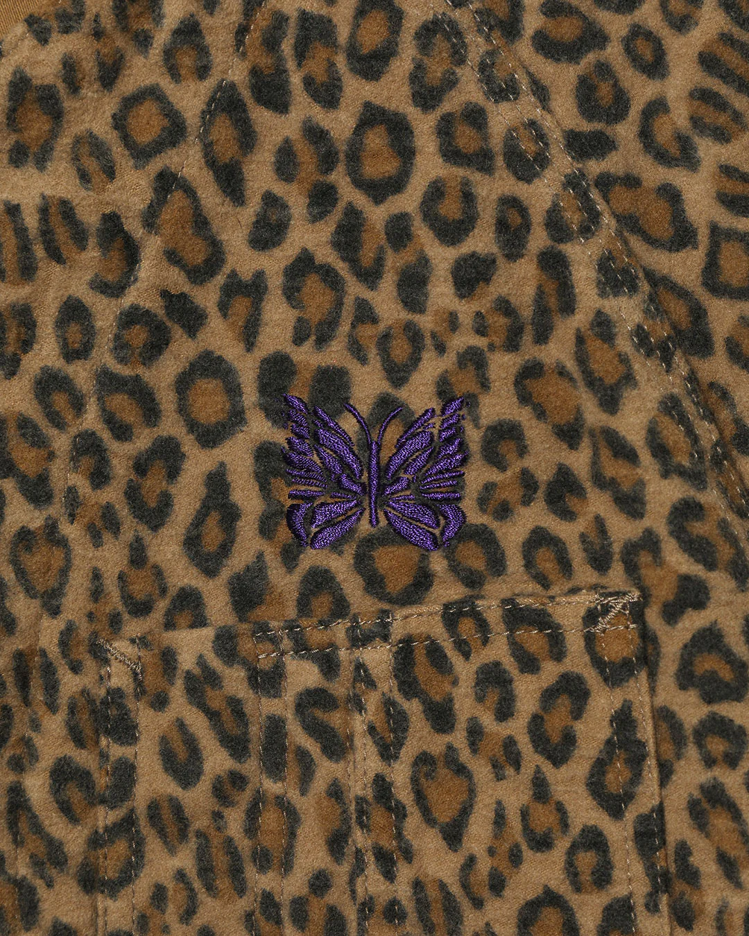 Nepenthes Special - Women's Engineered Jacket - Leopard - Brushed Sateen - Image 4