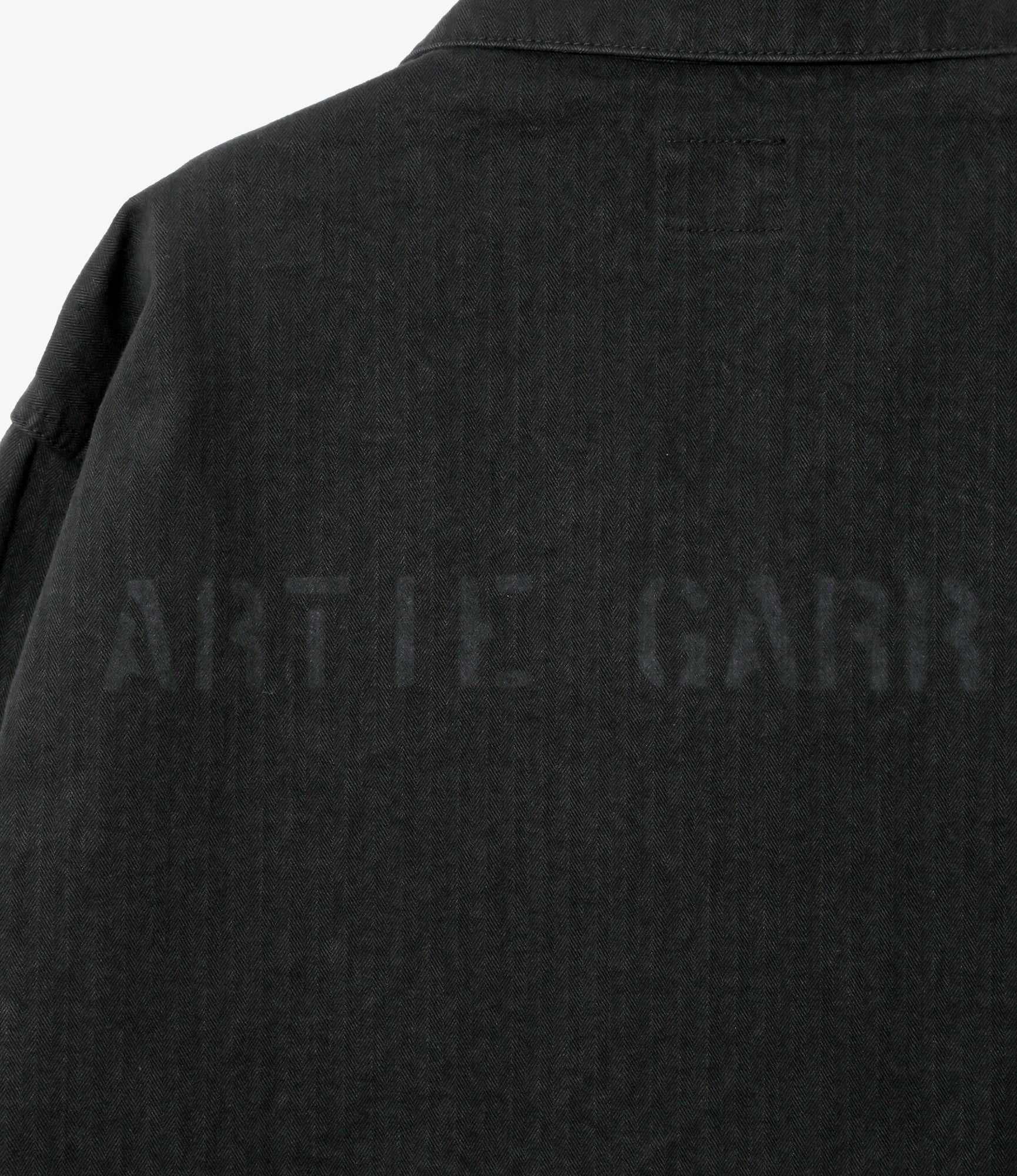P-44 Jacket - Black - Cotton Herringbone - Image 4