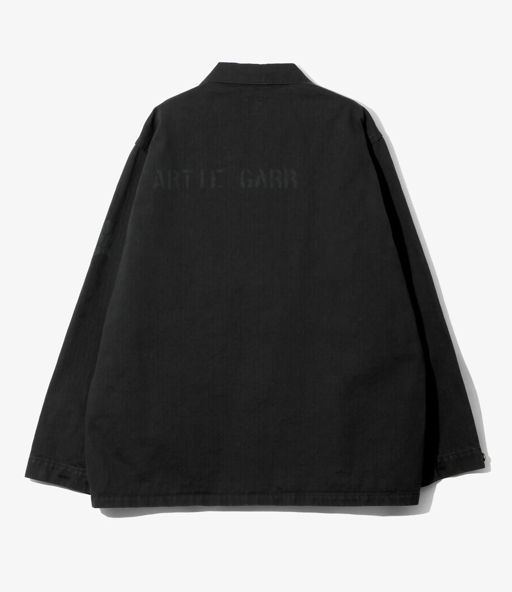 P-44 Jacket - Black - Cotton Herringbone - Image 5