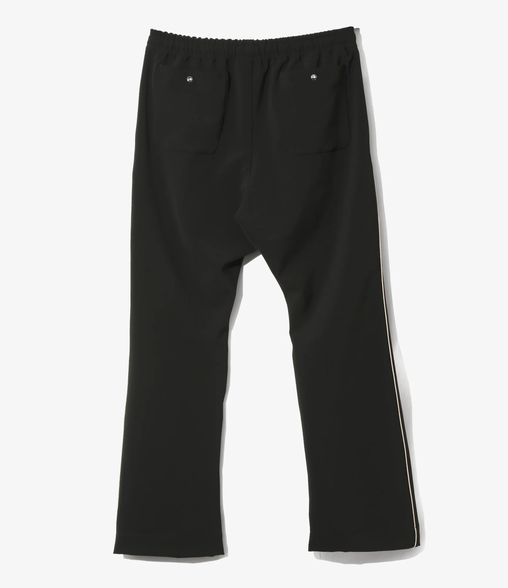 Piping Cowboy Pant - Black - Poly Double Cloth - Image 5