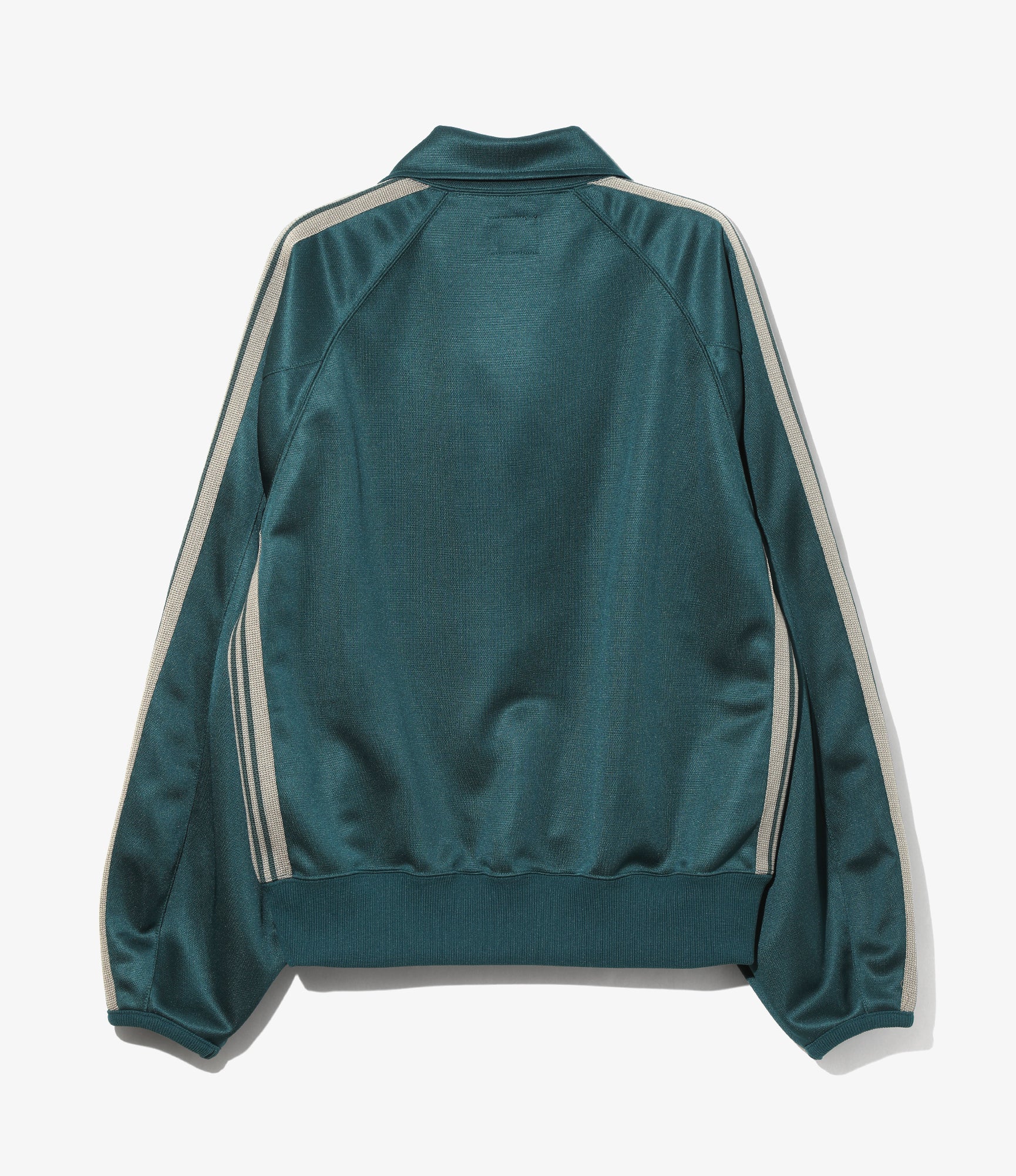 Nepenthes Special - Puff Sleeve Track Jacket - Green - Poly Smooth - Image 5