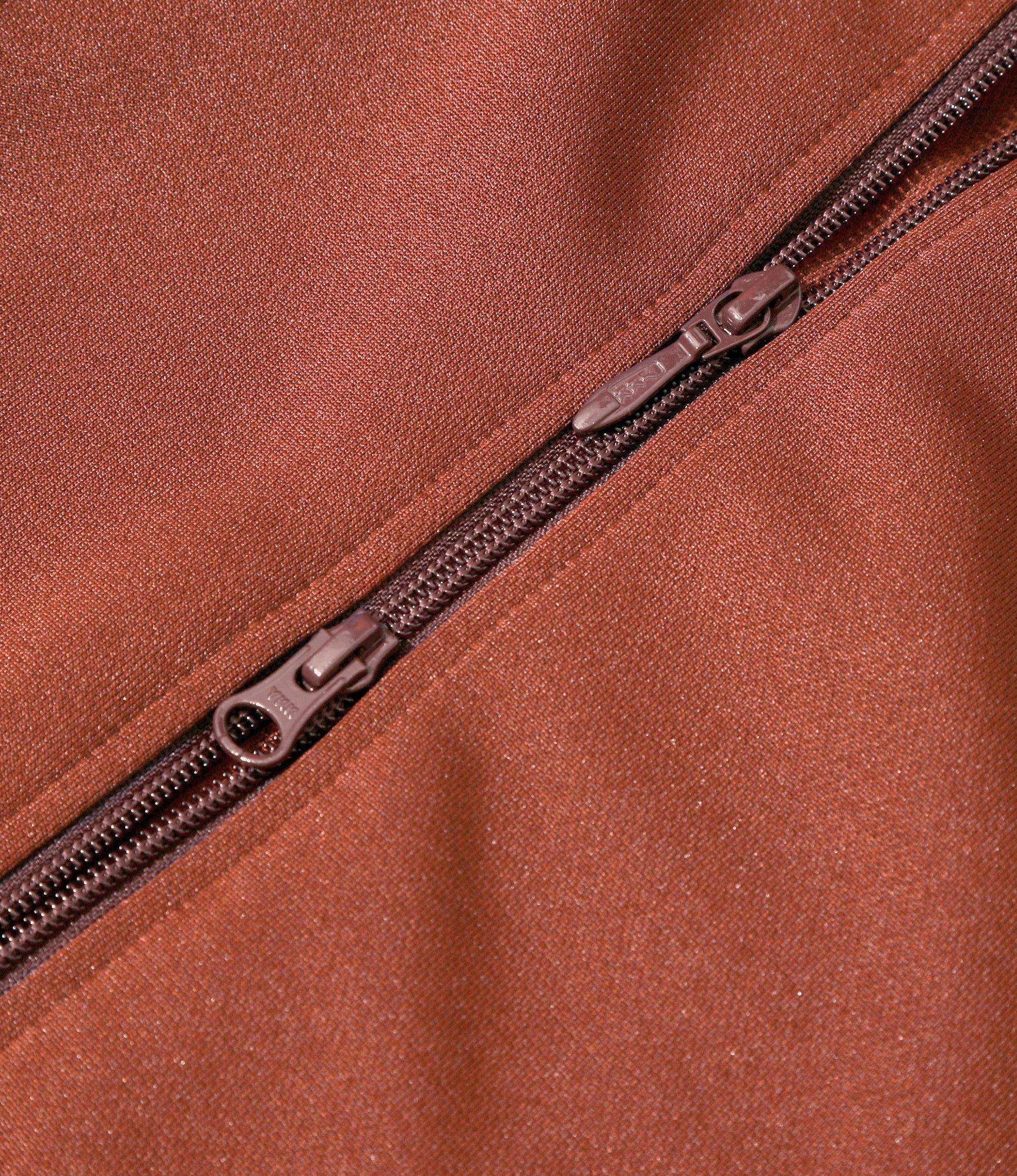 Nepenthes Special - Puff Sleeve Track Jacket - Rust - Poly Smooth - Image 3