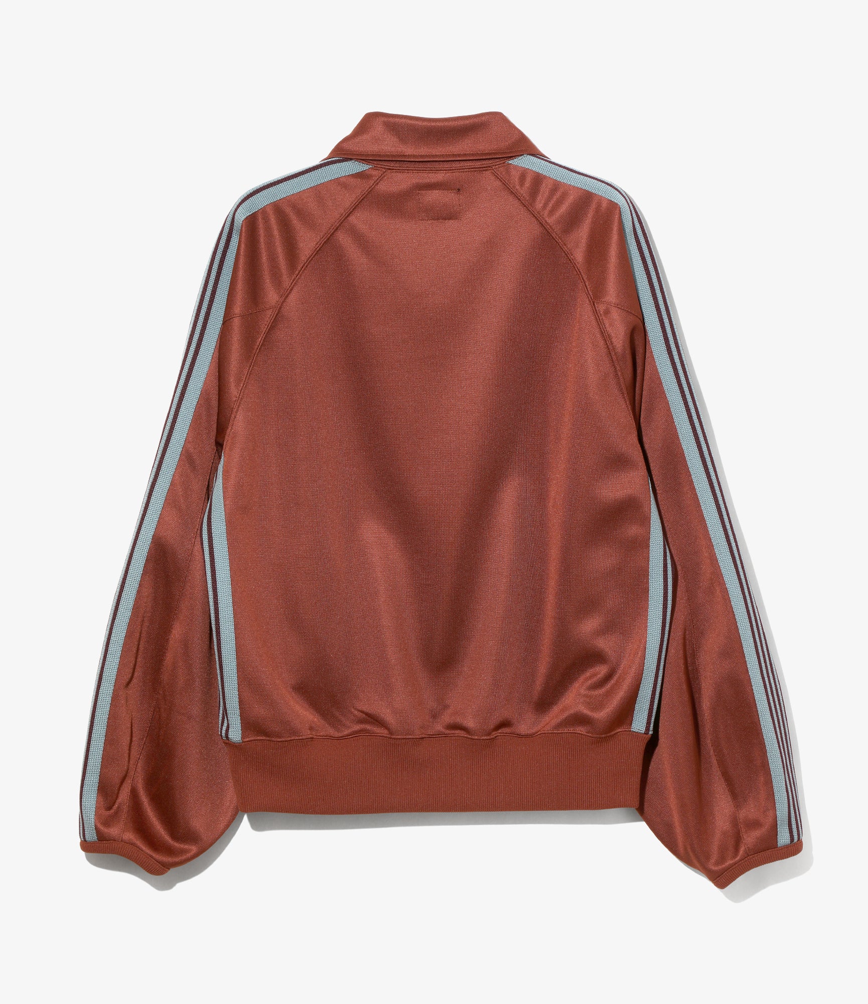 Nepenthes Special - Puff Sleeve Track Jacket - Rust - Poly Smooth - Image 5