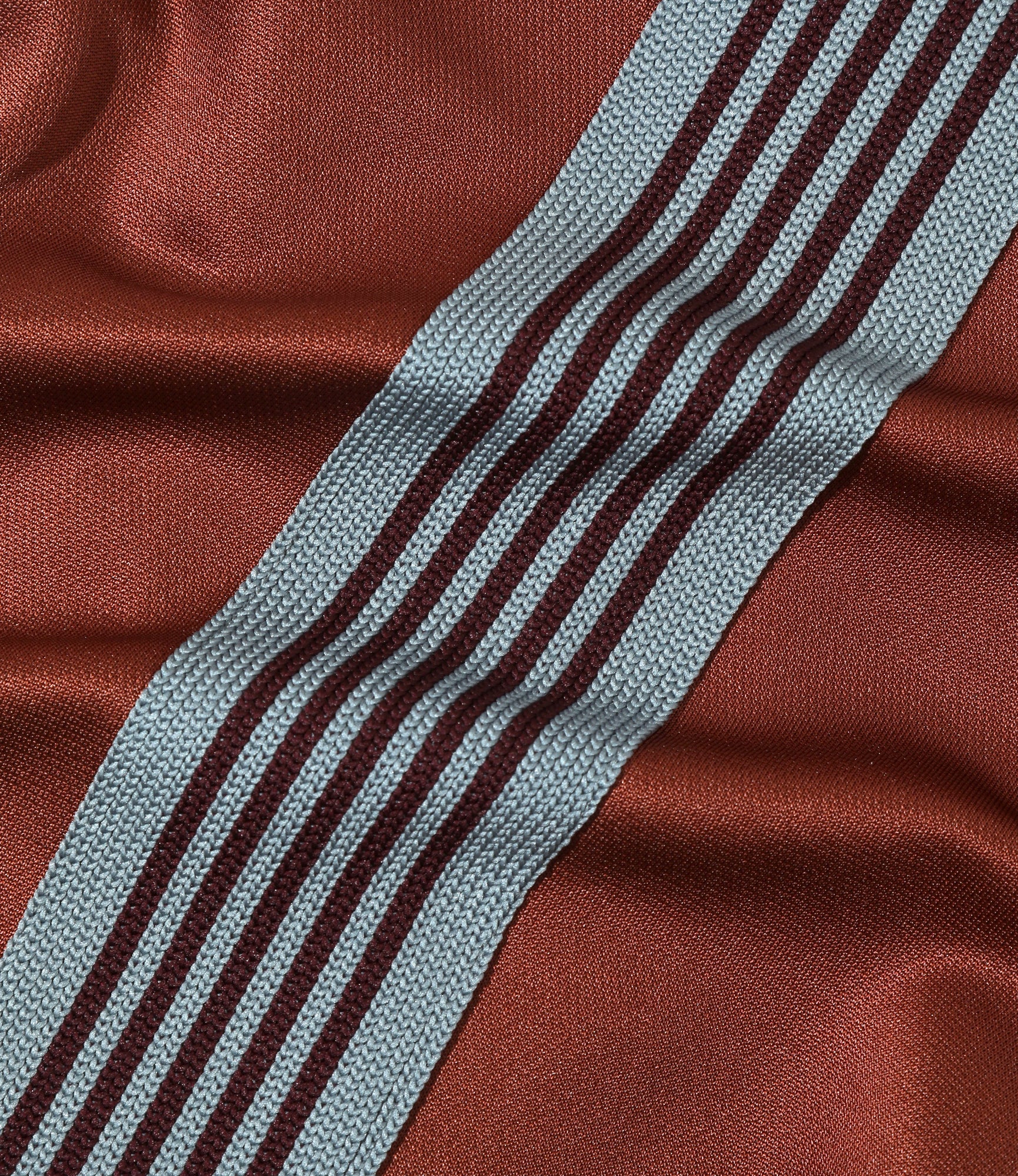 Nepenthes Special - Puff Sleeve Track Jacket - Rust - Poly Smooth - Image 6