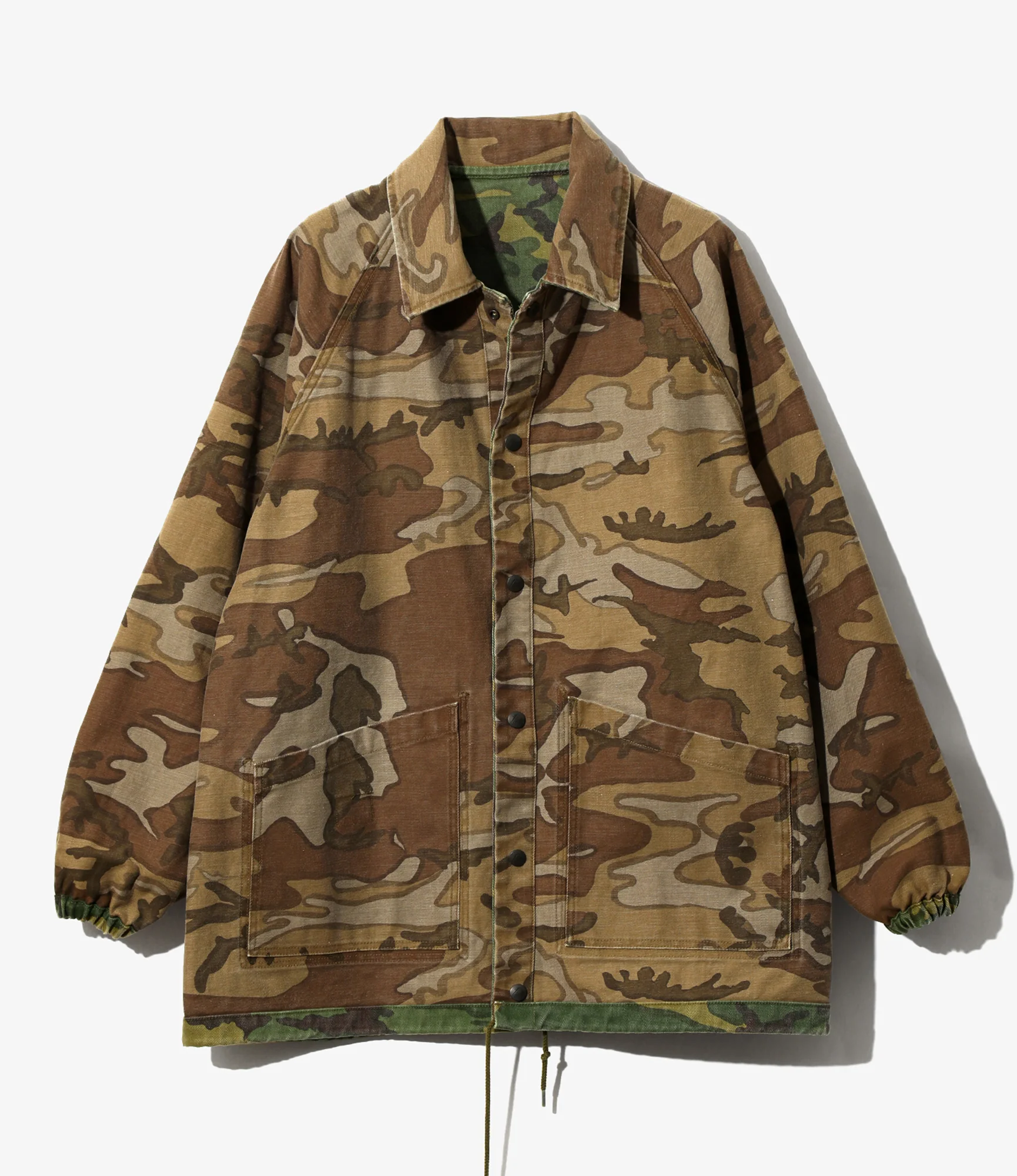 Reversible Coach Jacket - Camo - Camo Twill - Image 6