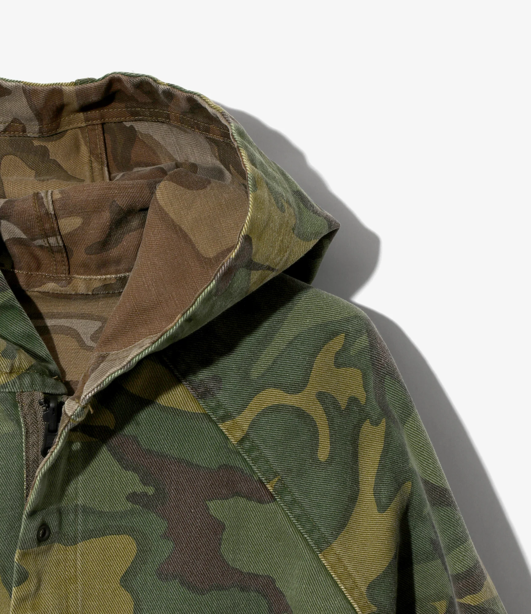 Reversible Hooded Coat - Camo - Camo Twill - Image 2