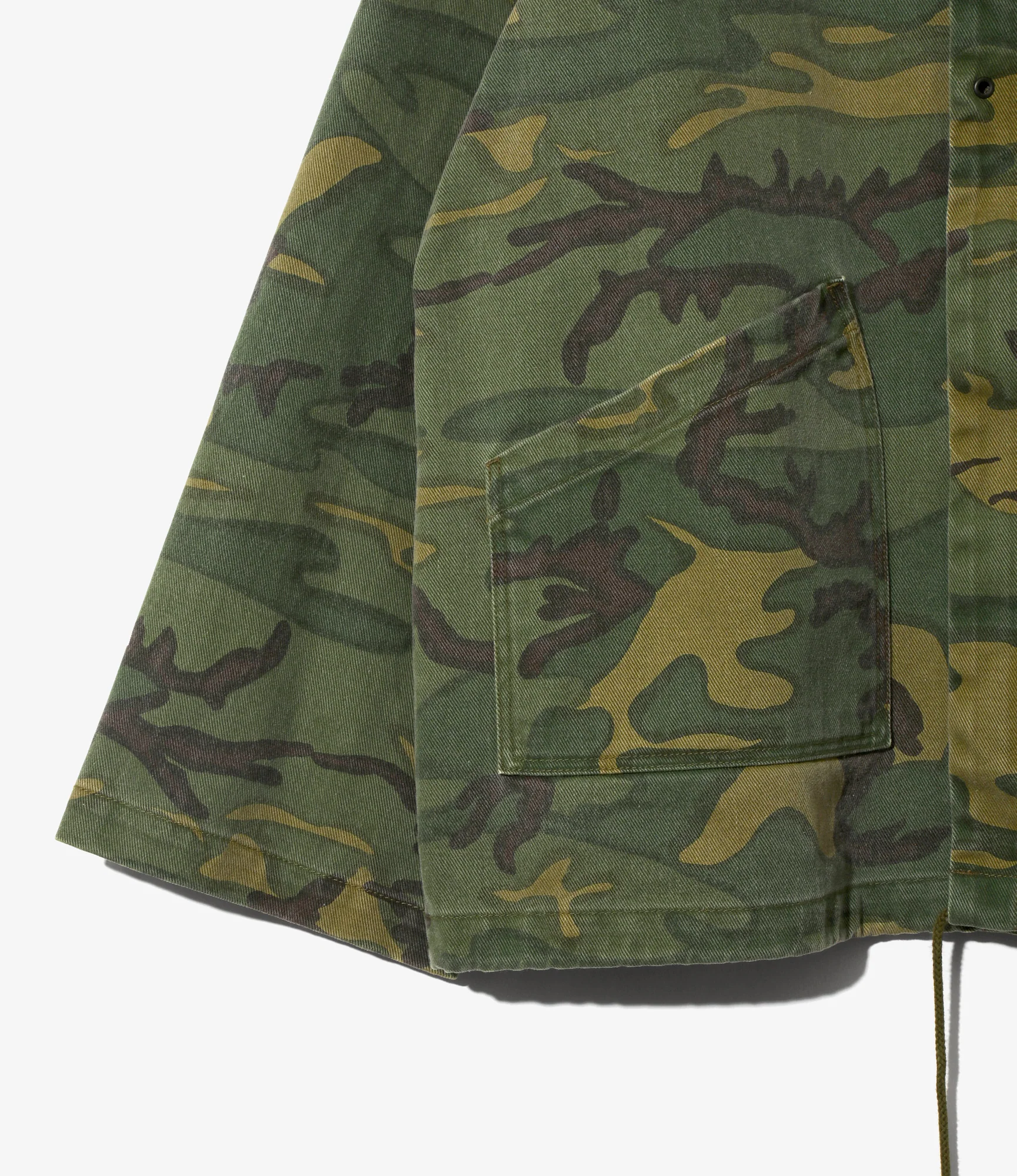 Reversible Hooded Coat - Camo - Camo Twill - Image 3