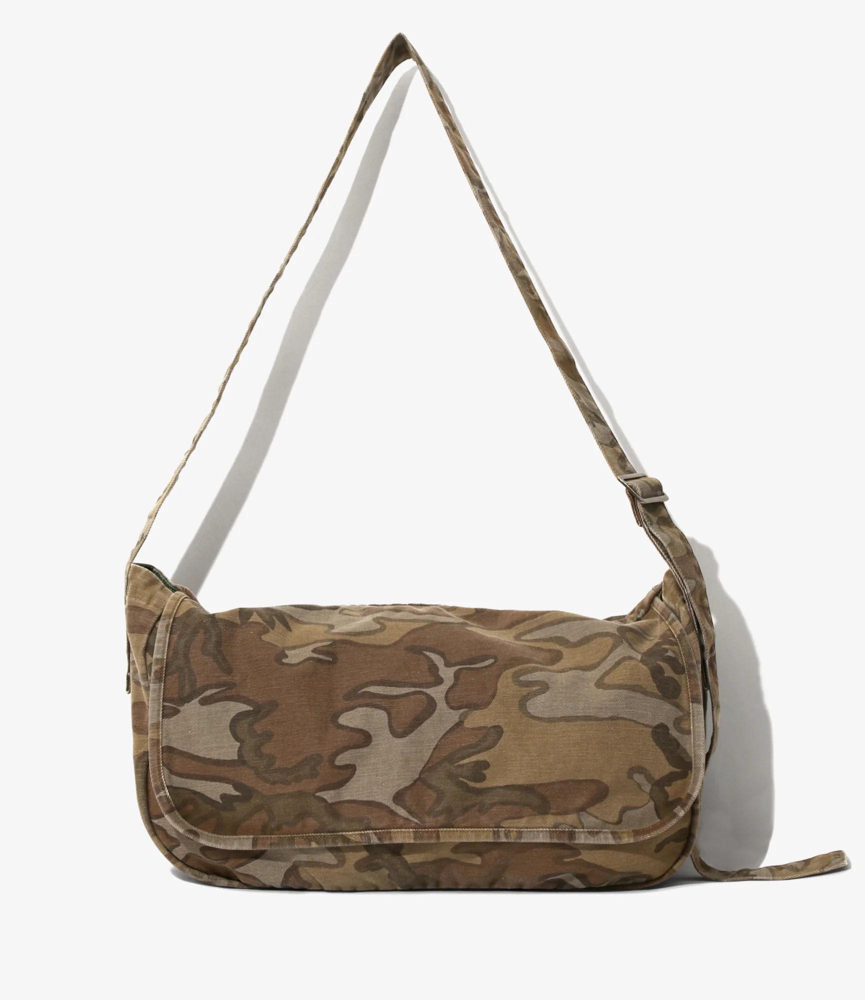 Reversible News Paper Bag - Camo - Camo Twill