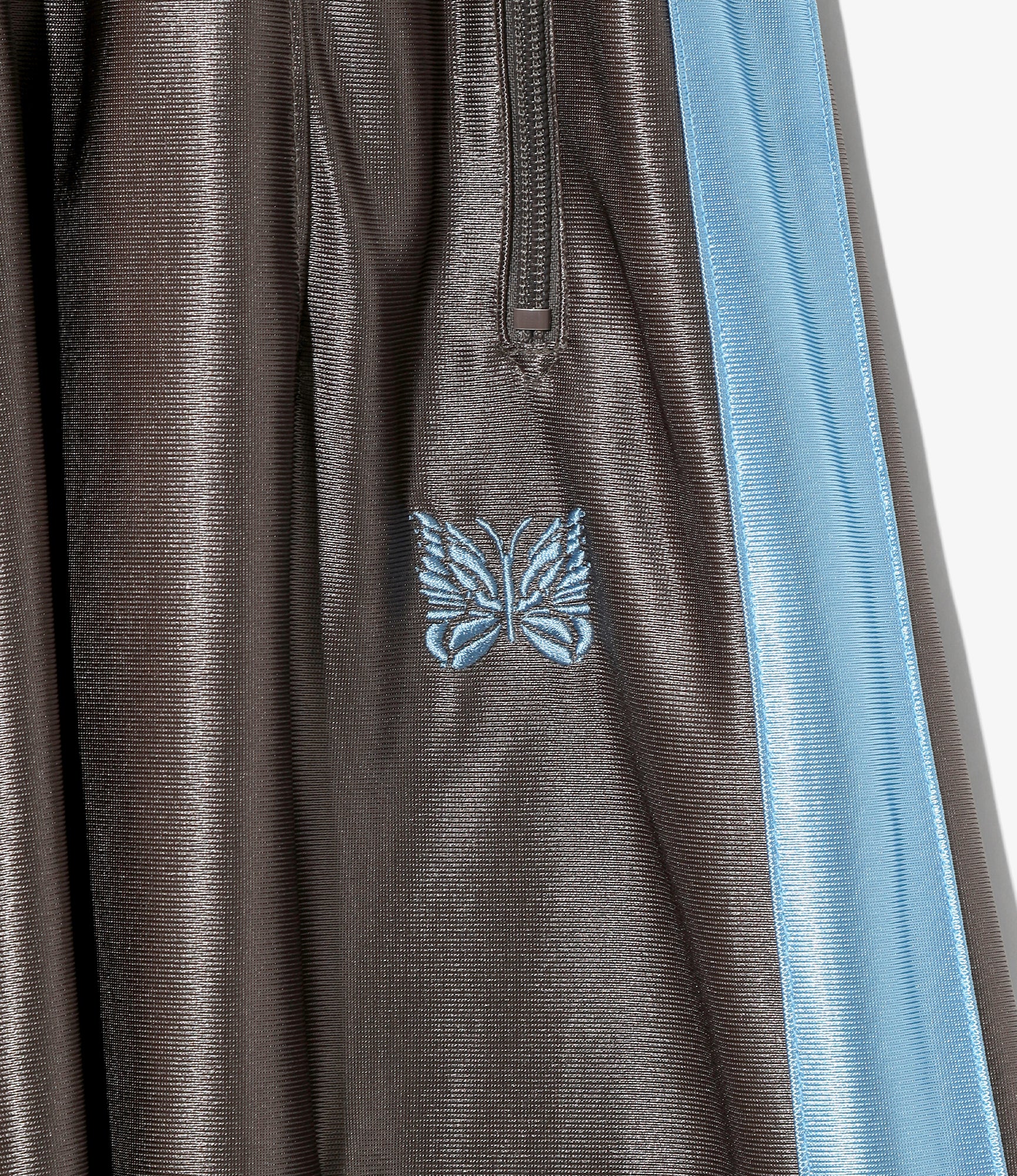 Side Line Track Short - Greige - Tricot Sateen - Image 3
