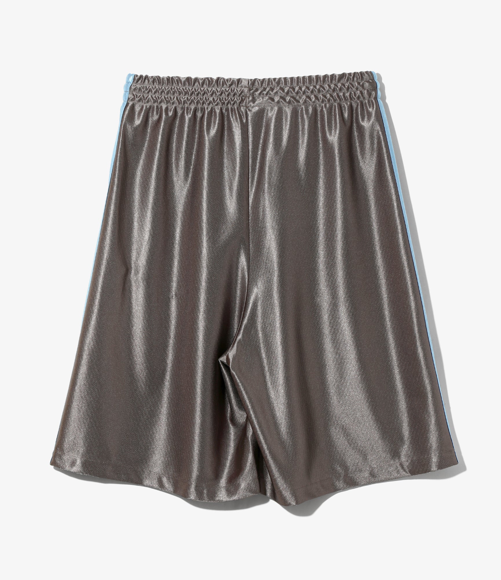Side Line Track Short - Greige - Tricot Sateen - Image 5