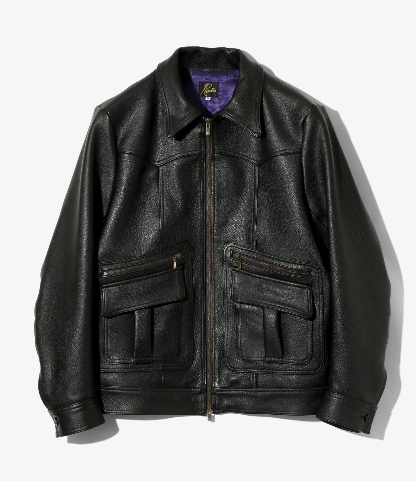 Southern Jacket - Black - Grained Leather