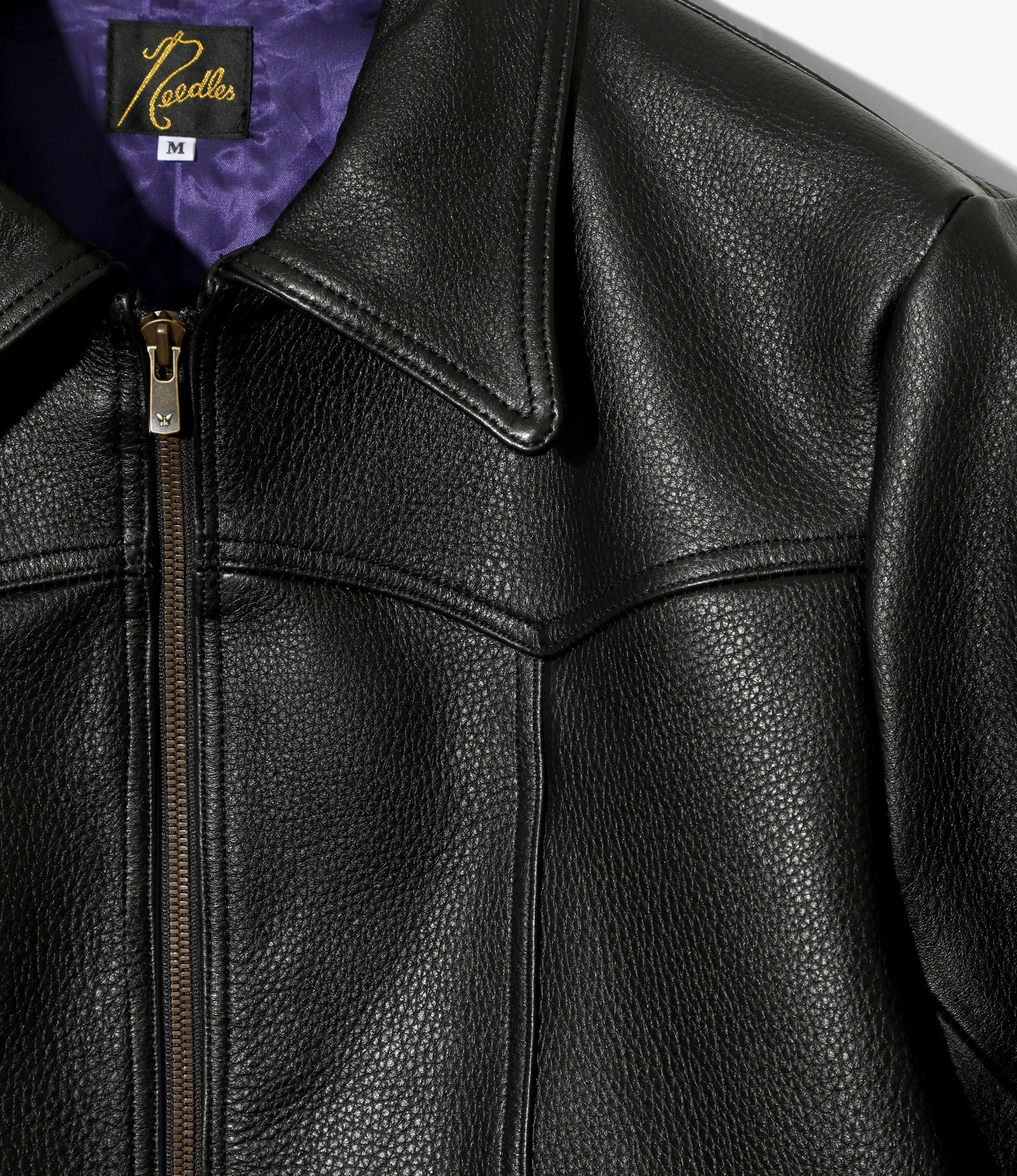 Southern Jacket - Black - Grained Leather - Image 2