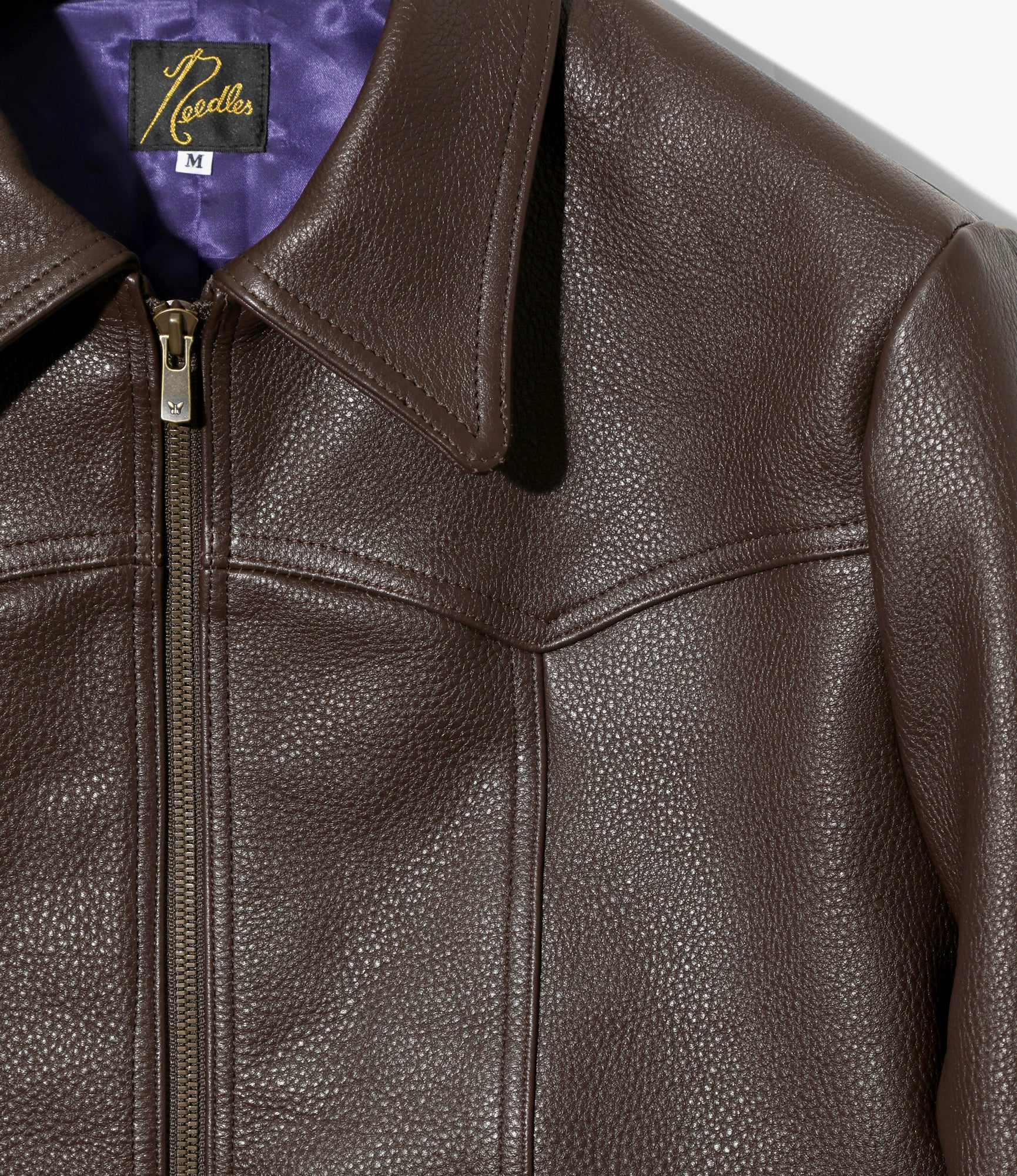 Southern Jacket - Brown - Grained Leather - Image 2
