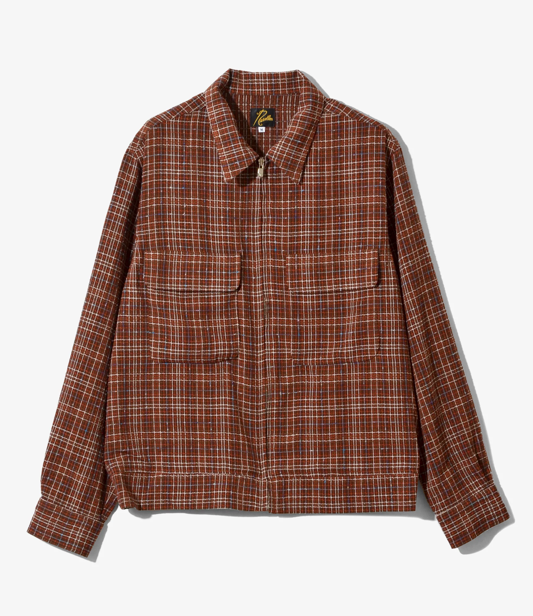 Sports Jacket - Brown - Dobby Grid