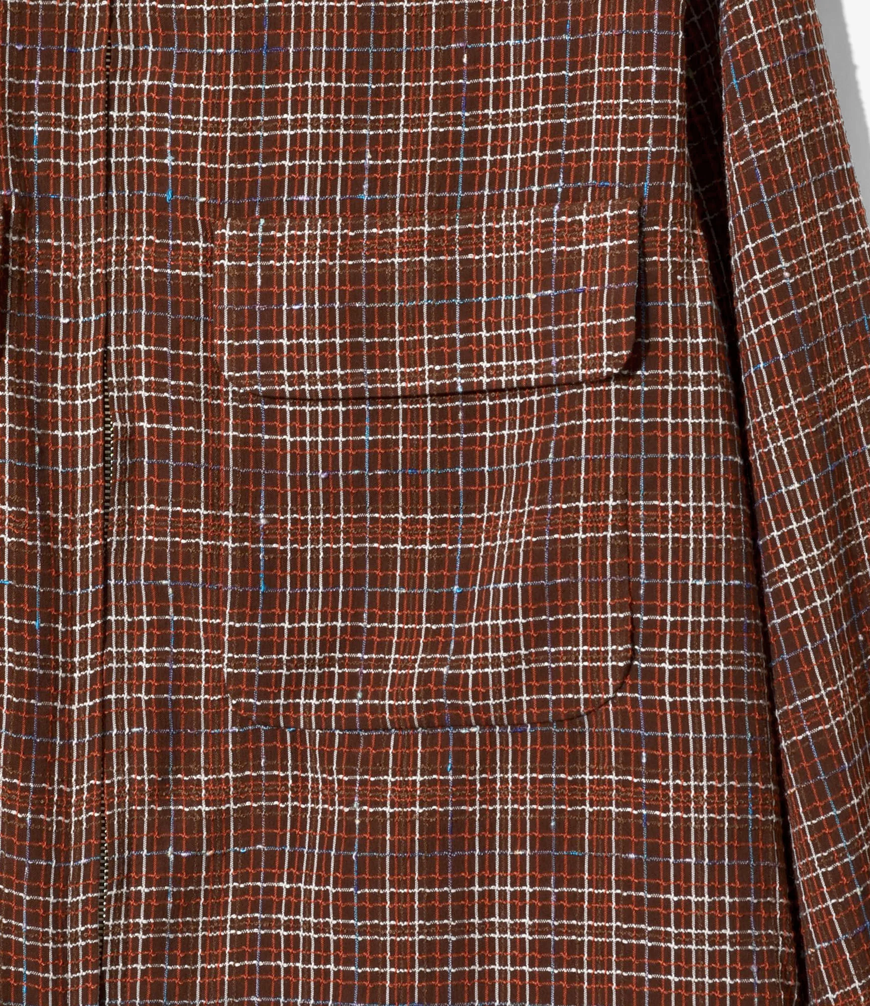 Sports Jacket - Brown - Dobby Grid - Image 2