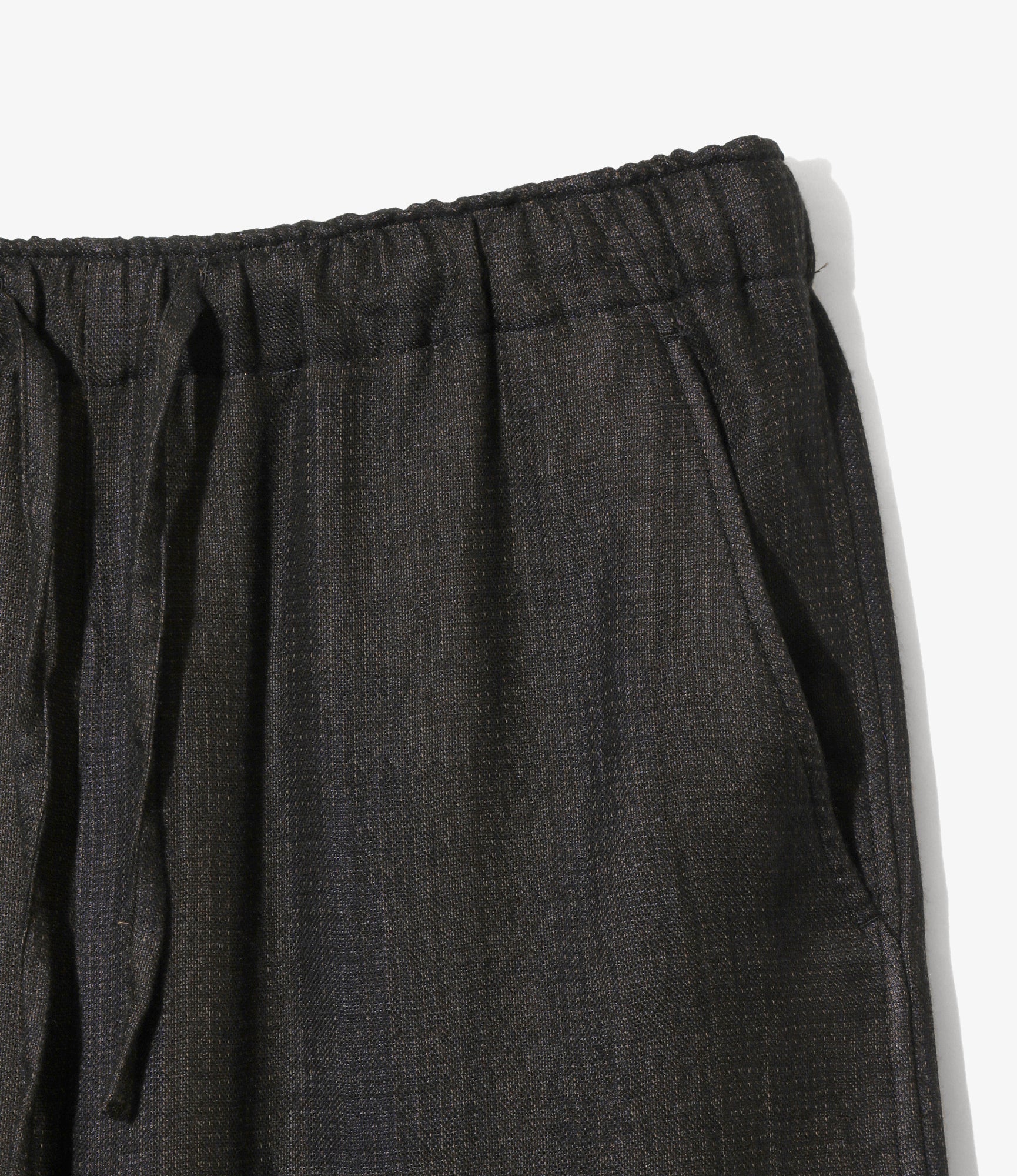 String Easy Pant - Purple - Rayon Double Face Gauze - Image 2