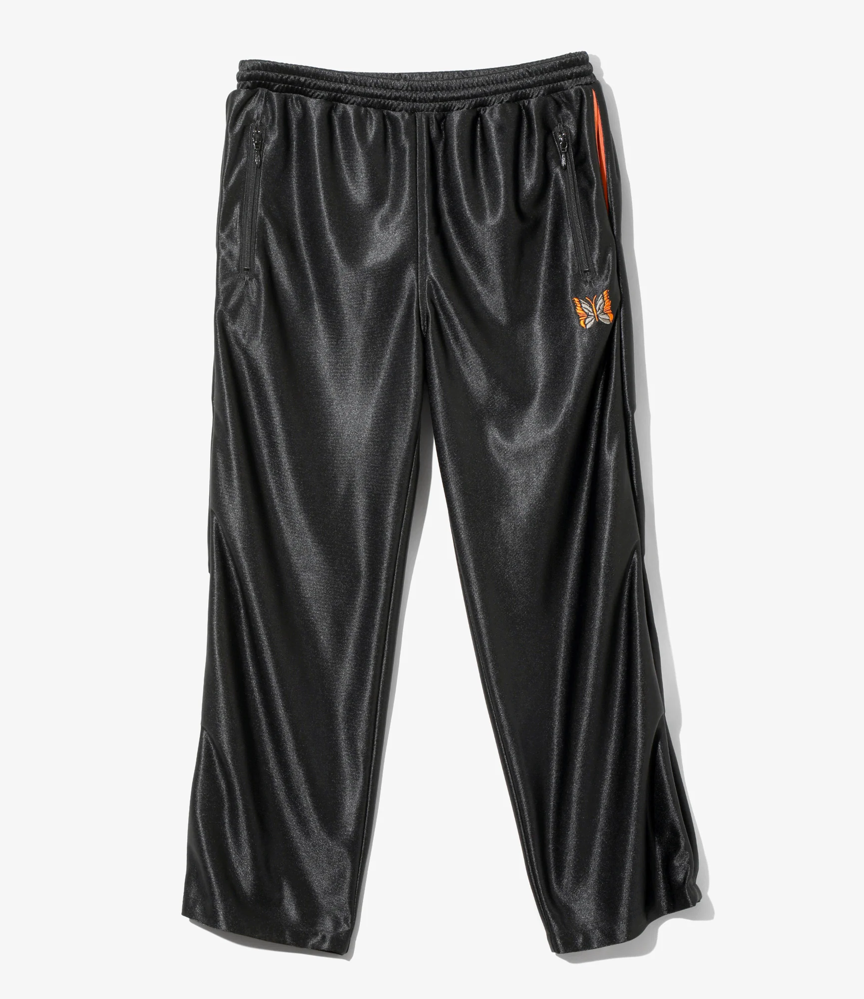 Track Pant - Black - Tricot Sateen