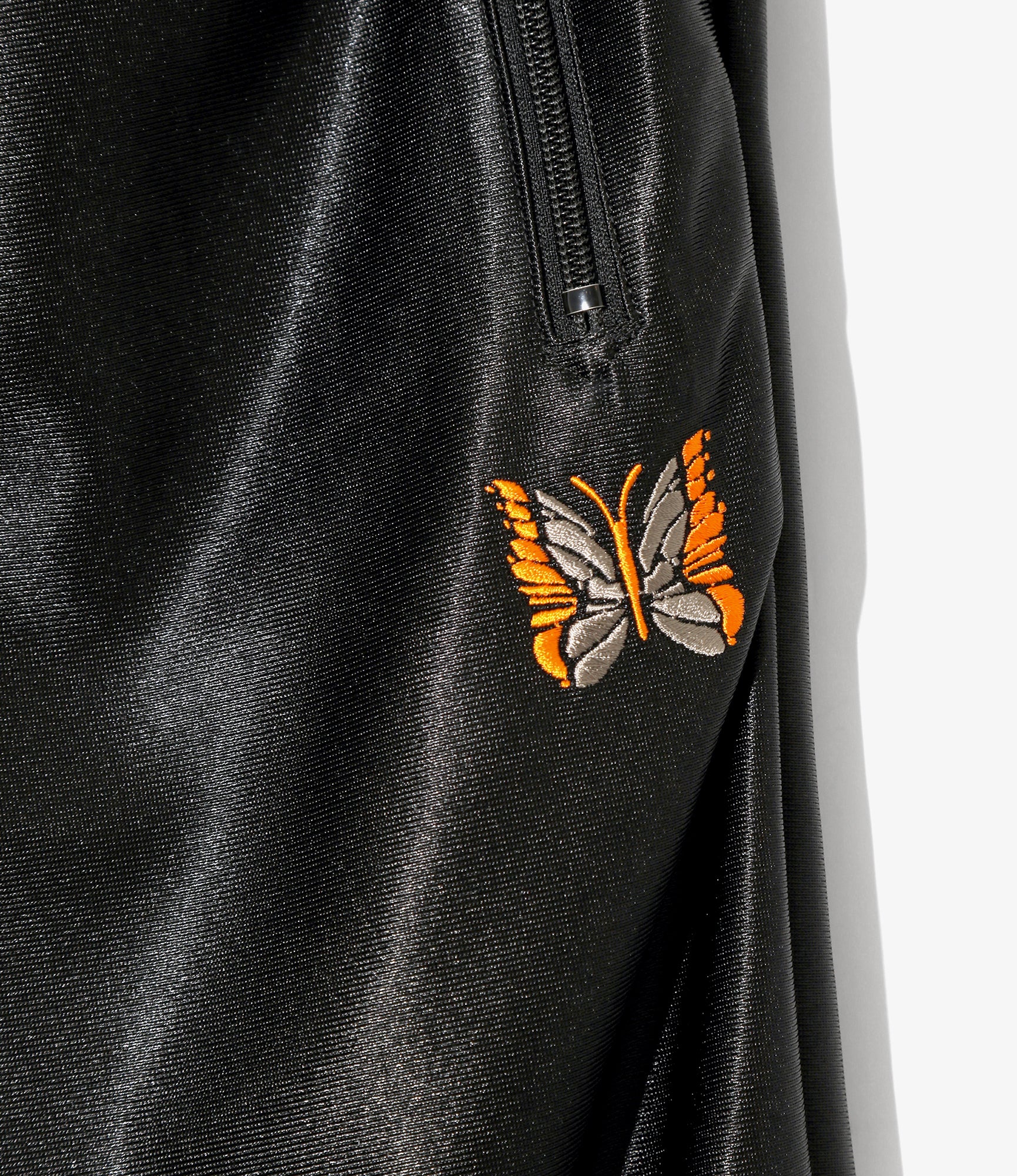 Track Pant - Black - Tricot Sateen - Image 2