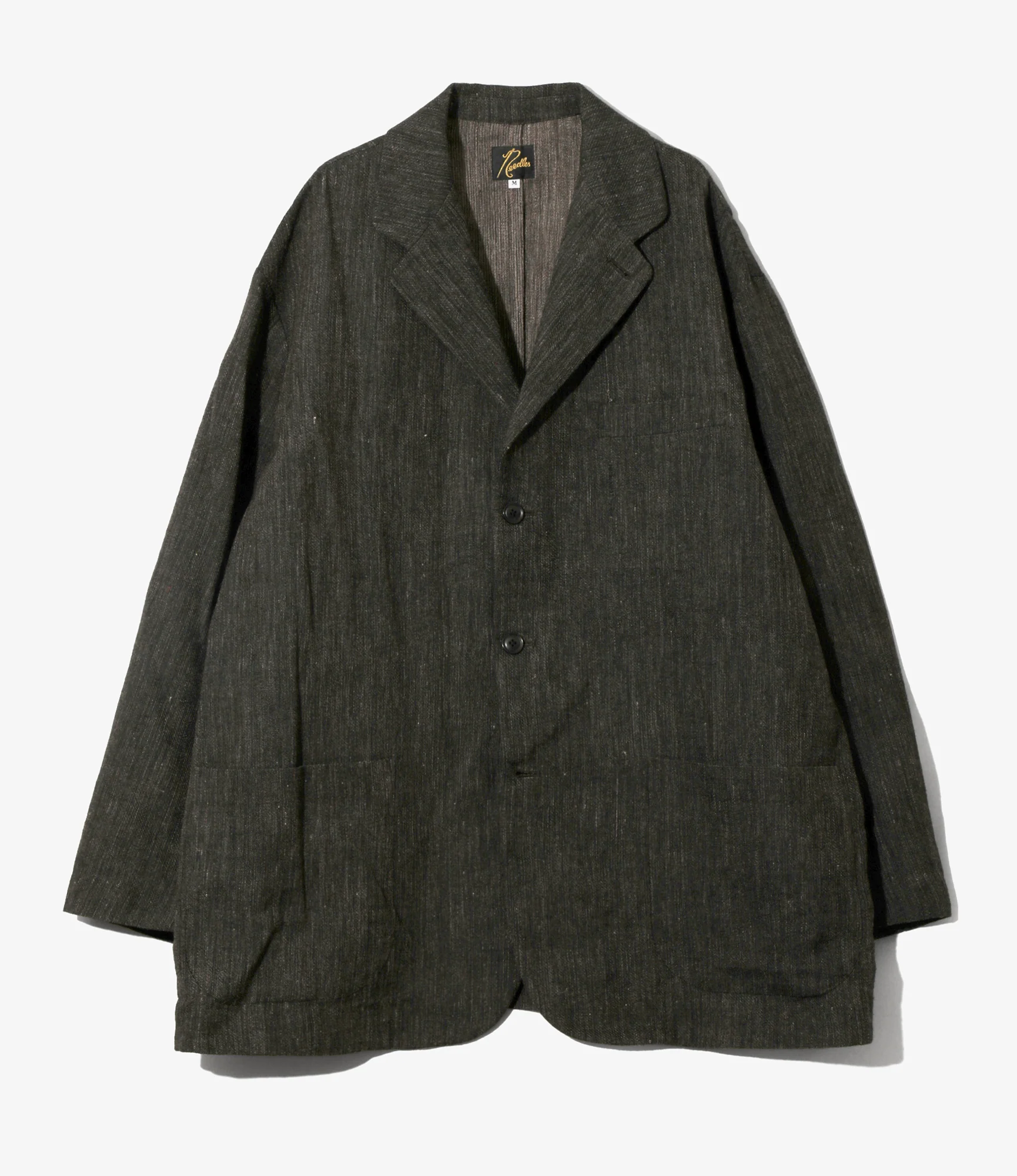 Uncon Jacket - Black - Linen Wool Twill