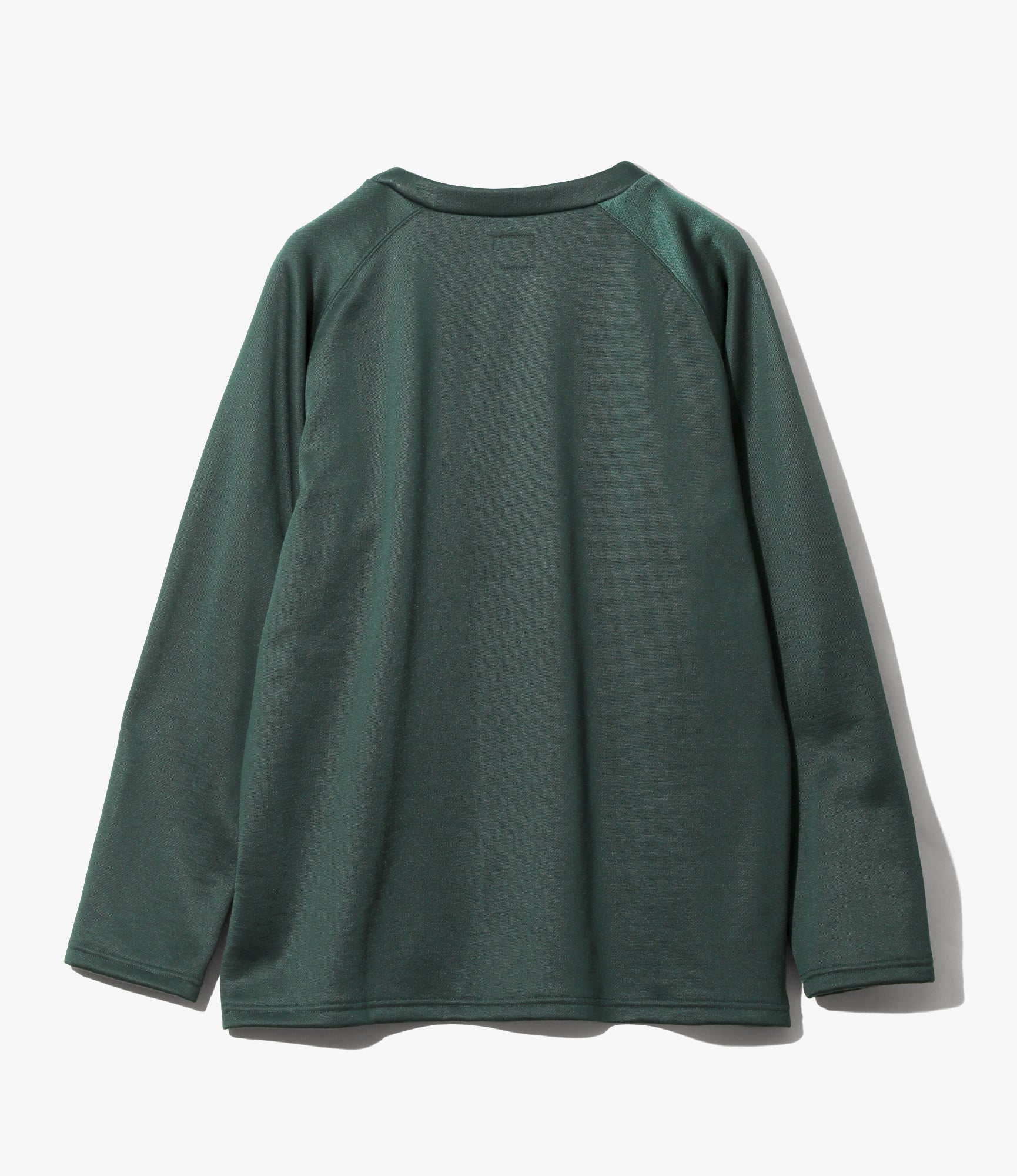 V-Neck Cardigan - Dk. Green - Bright Jersey - Image 3