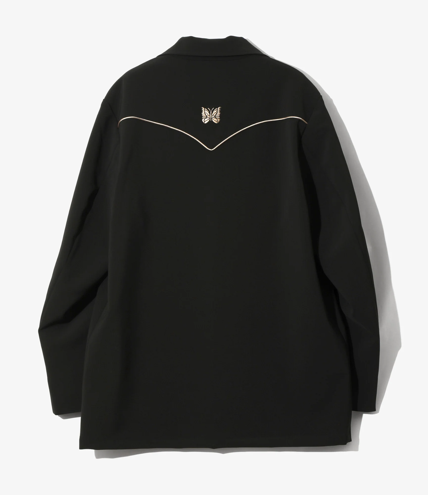 Women's Western Leisure Jacket - Black - Poly Double Cloth - Image 4