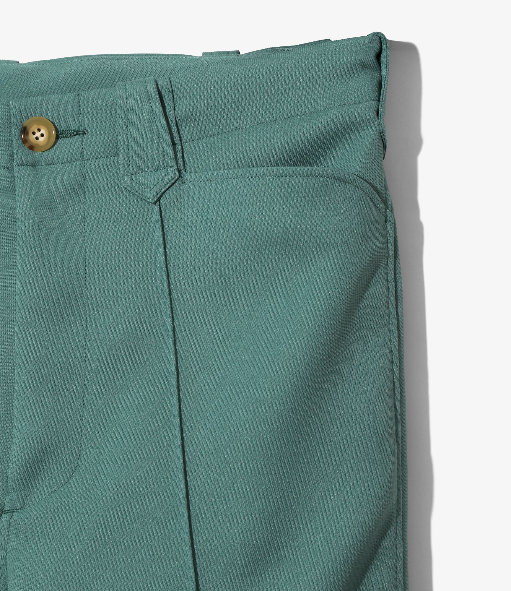 Western Leisure Pant - Green - Poly Twill - Image 3