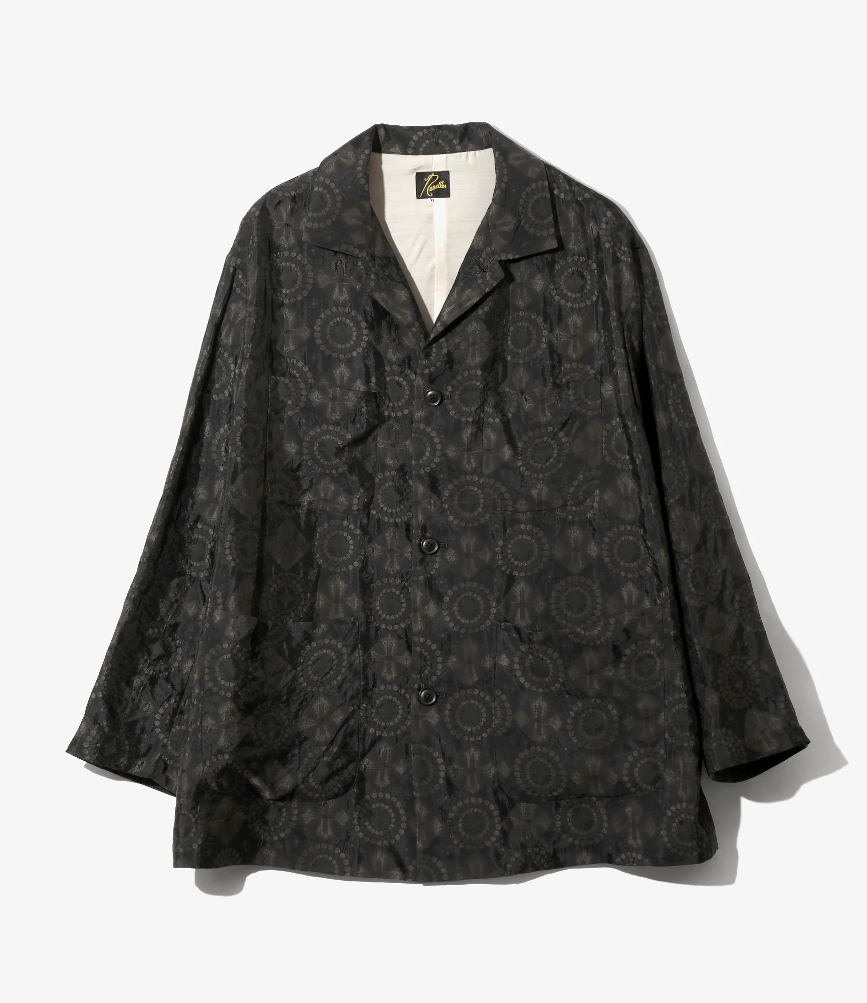 Women's 4 Pocket Jacket - Olive - Cross Jacquard