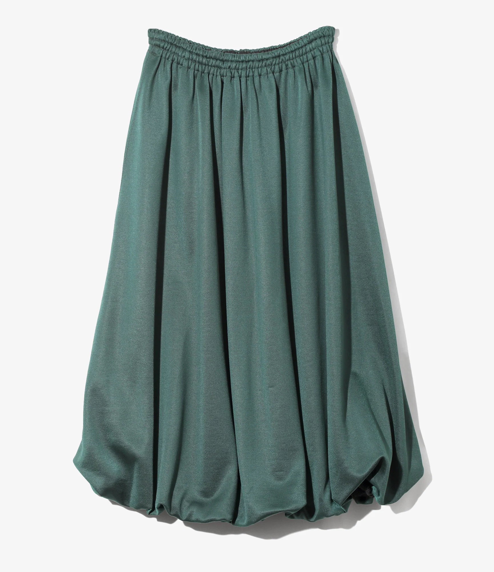 Women's Balloon Track Skirt - Dk.Green - Bright Jersey - Image 5