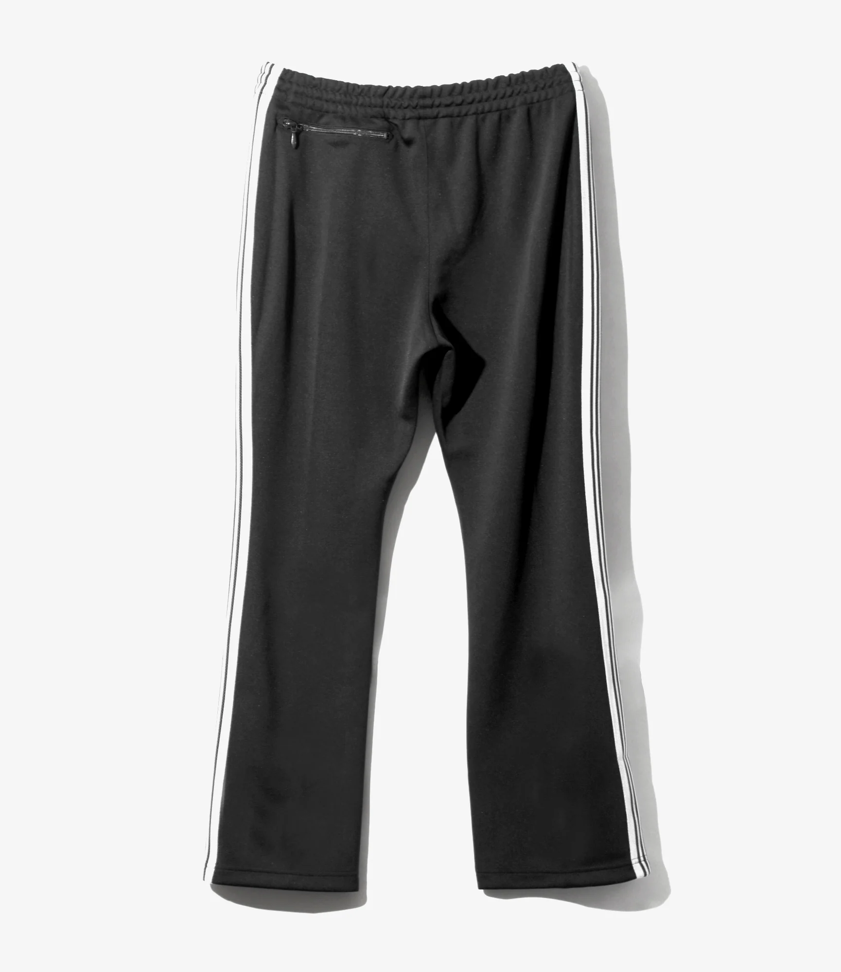 Women's Boot-Cut Track Pant - Charcoal - Poly Smooth - Image 5