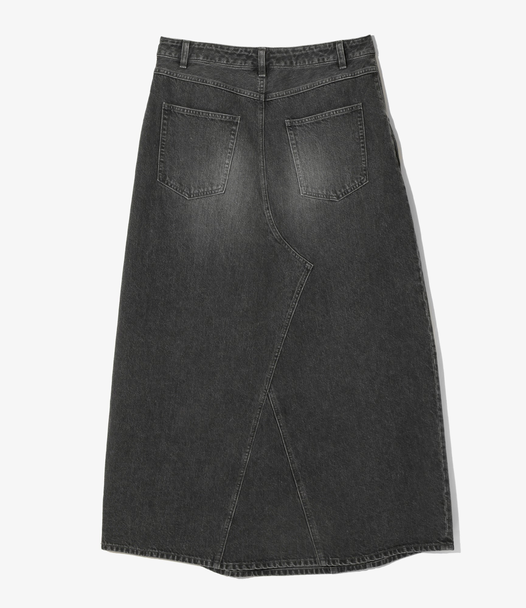 Women's H.D. Jean Skirt - Black - 12oz Denim - Image 5