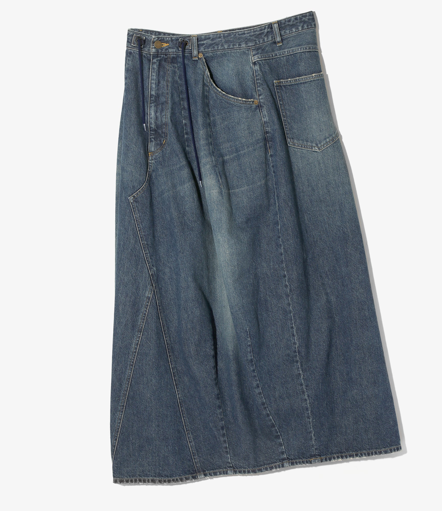 Women's H.D. Jean Skirt - Indigo - 12oz Denim - Image 4