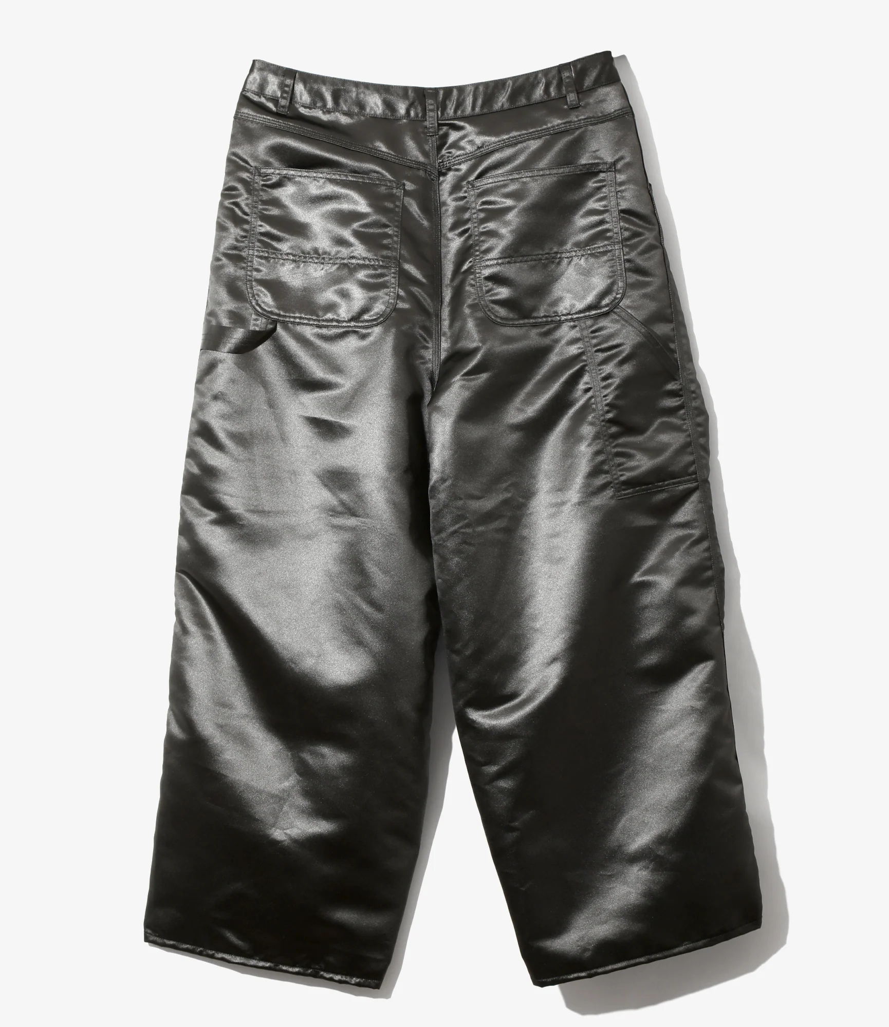 Women's H.D. Painter Jean - Black - Poly Coated Sateen - Image 4
